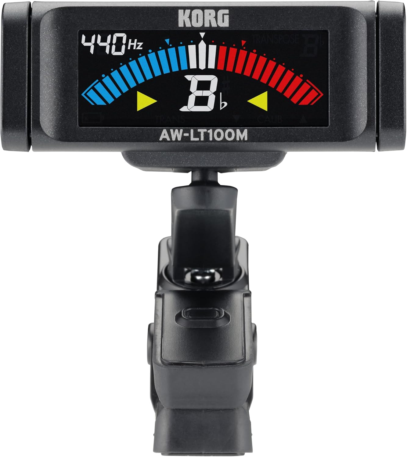 KORG KO-LT100M AW-LT100T Lightweight Trumpet Clip-On Tuner with Bright Colour LCD Screen image number 1