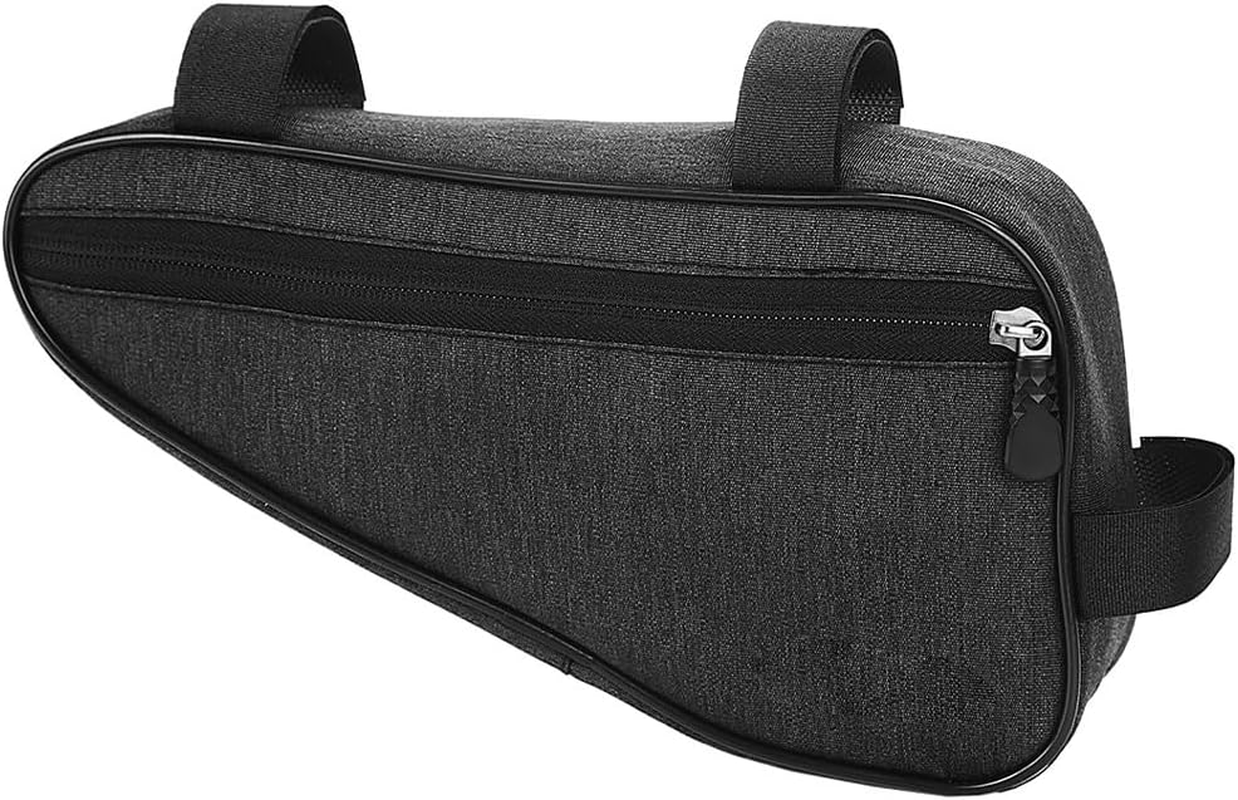 Bike Bicycle Triangle Bag with Durable Material, Bike Storage Frame Bag, Bicycle Frame Pouch Storage, Portable Tube Triangle Bag, Suitable for Travel Cycling Outdoor ﻿ image number 3