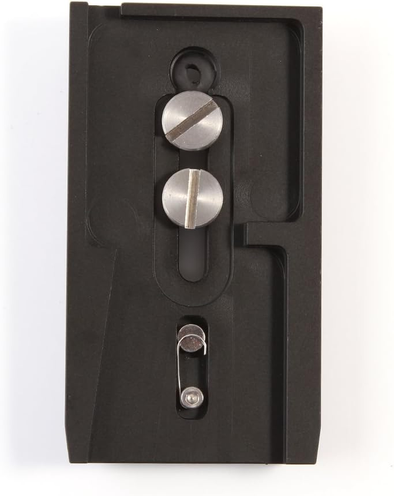 FOTGA 501PL Quick Release Plate with 1/4"-20 & 3/8"-16 Screw for Manfrotto MVH500AH MVH400AH 503HDV 701HDV MH055M0-Q5 for 501, 503 & NG Tripod Heads, RC5 Quick Release QR System, Replaces #34 33PL image number 4
