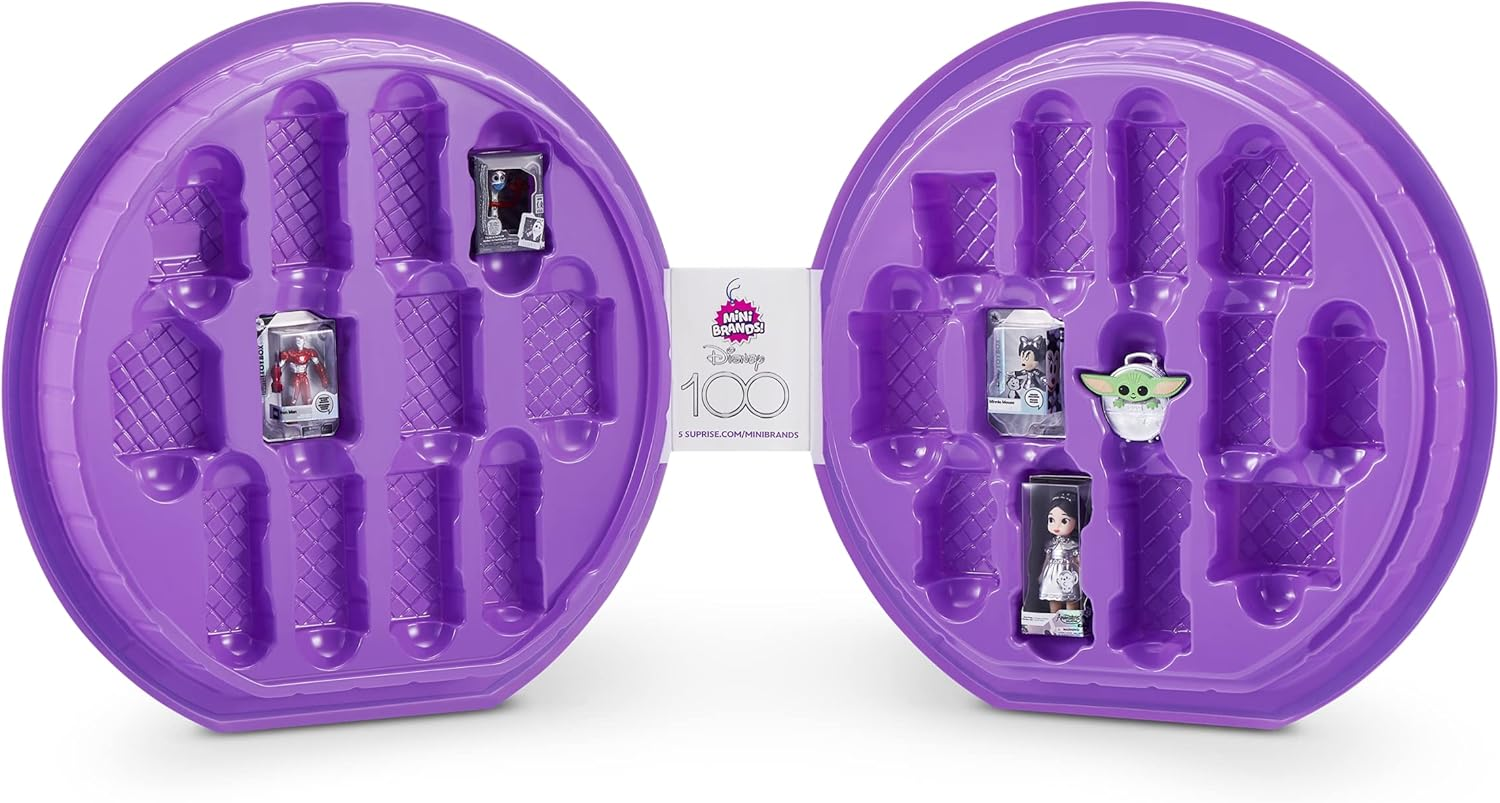 Disney Platinum 100 Years of Wonder, Mini Brands Limited Edition Collector'S Case, Store and Display 100Th Anniversary Surprise Collectible Toys - Disney 100 image number 3