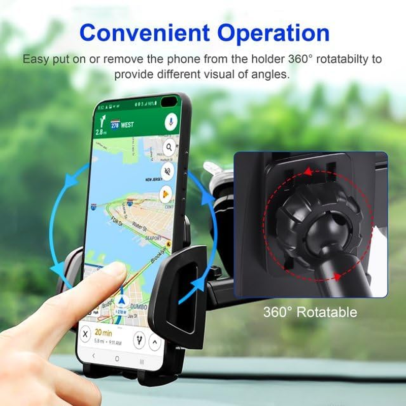 Universal Car Holder H1 Easy One Touch 3 Extendable image number 1