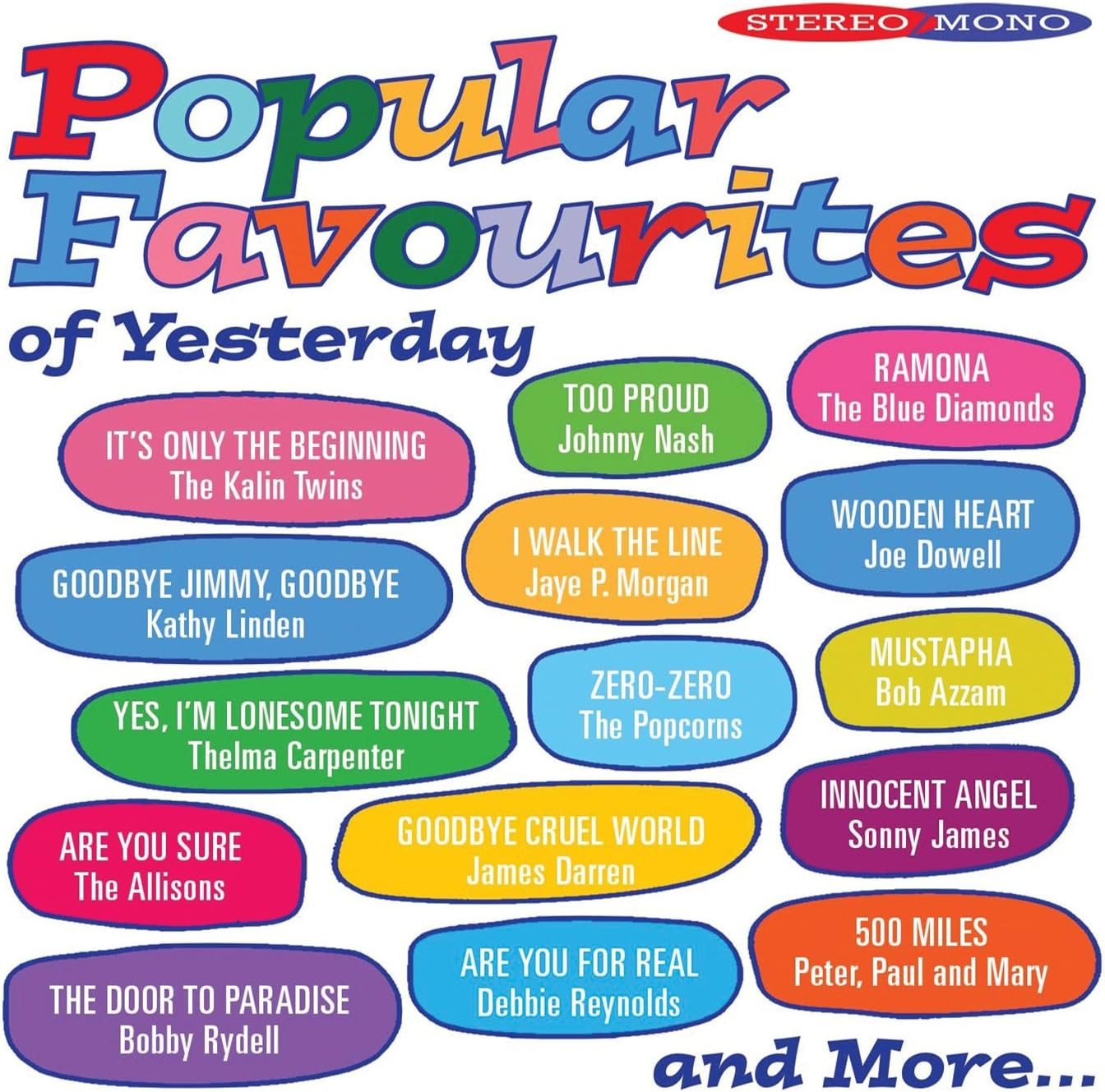 Popular Favourites of Yesterday