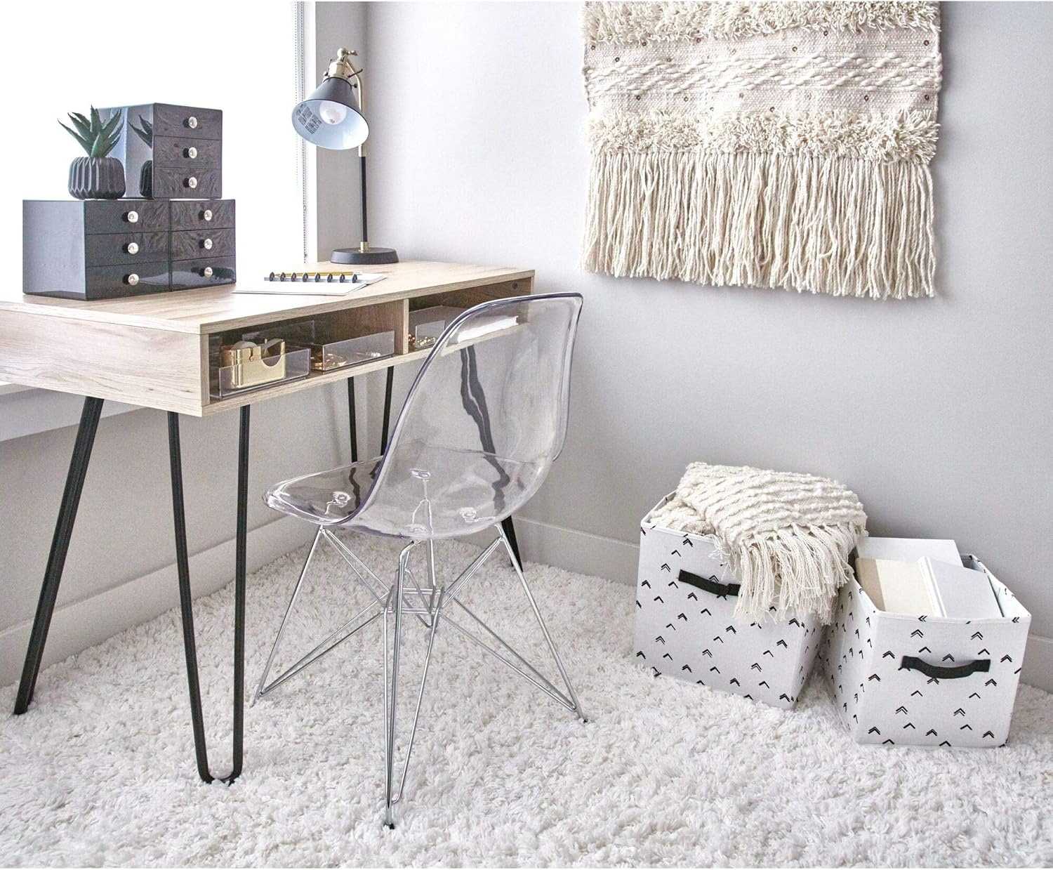 Interdesign Clarity Kitchen Drawer Organizer for Silverware, Spatulas, Gadgets - 4" X 8" X 2", Clear