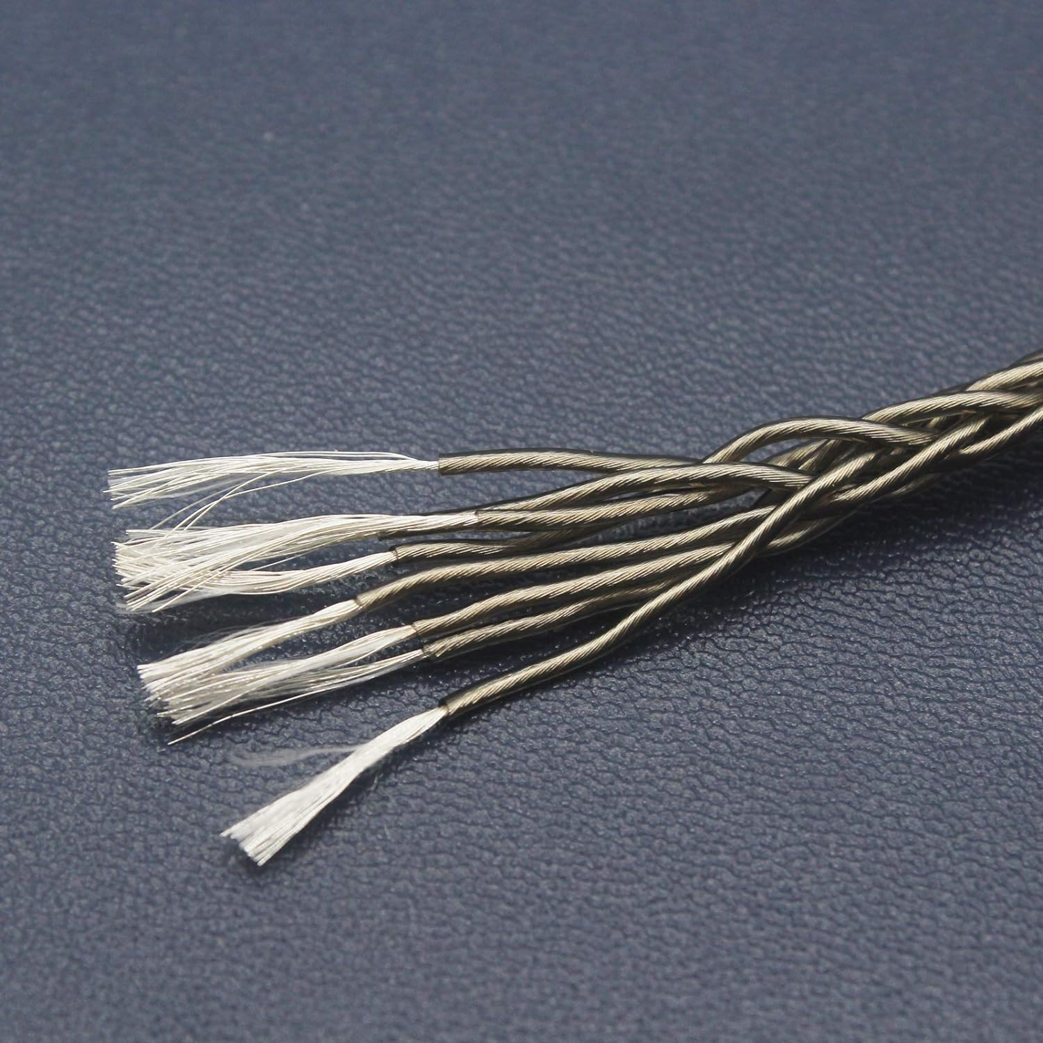 Youkamoo 8 Core Silver Plated Replacement Upgrade Cable Compatible for Sennheiser HD650, HD600, HD660S, HD660S2, HD580, HD58X, Massdrop HD6XX Headphones Upgrade Cable, 3.5Mm