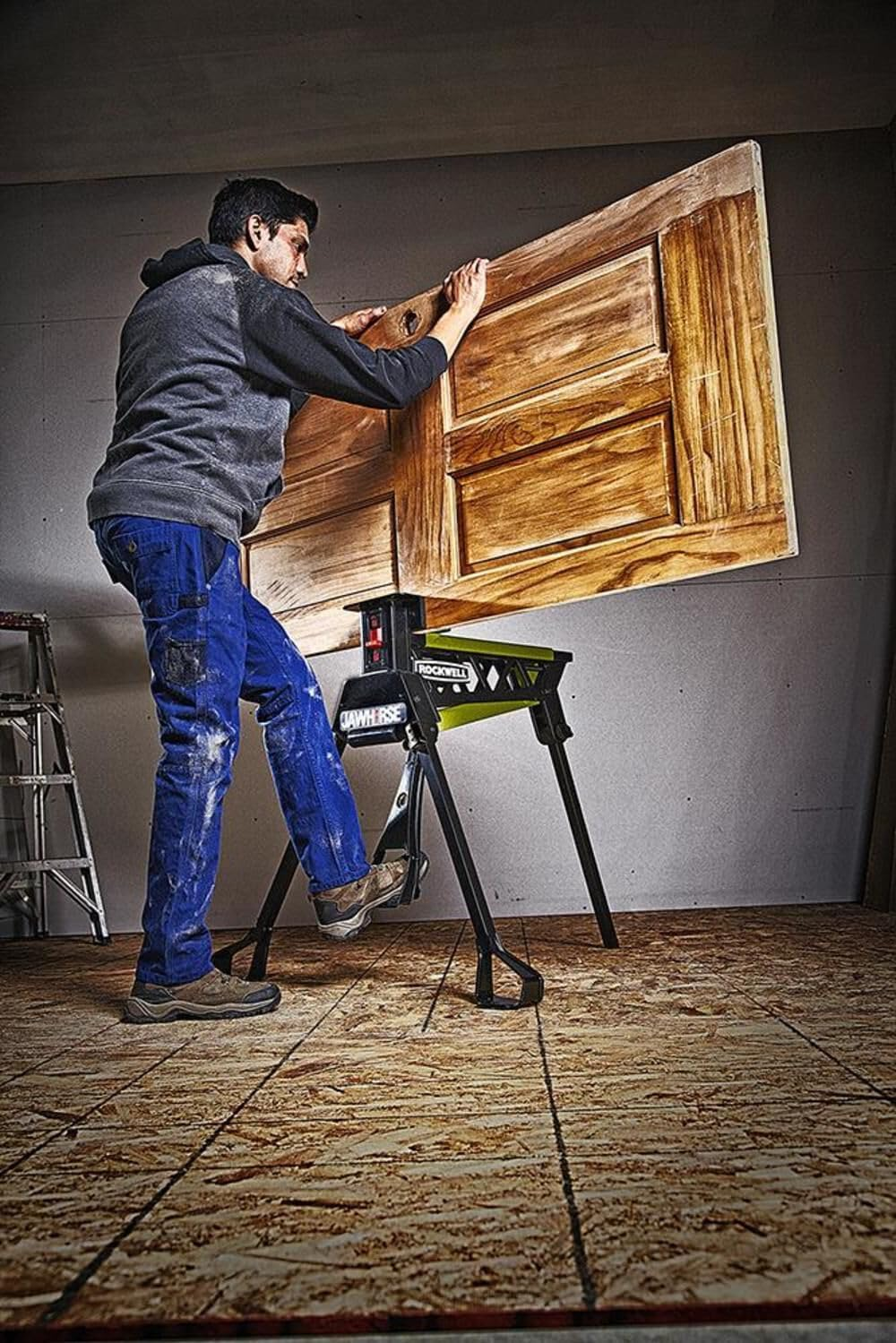 Rockwell Jawhorse Portable Material Support Station &ndash; RK9003, Black and Green [International Version] image number 1