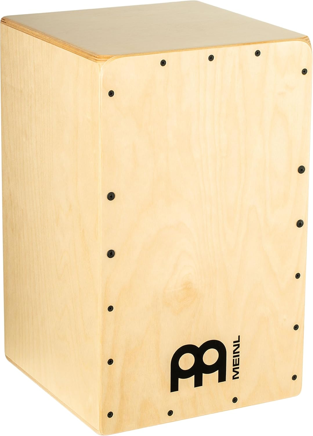 Meinl Cajon Box Drum with Internal Snares - MADE in EUROPE - Baltic Birch Frontplate/Almond Birch Body, Snarecraft Series, (SC100AB-B)