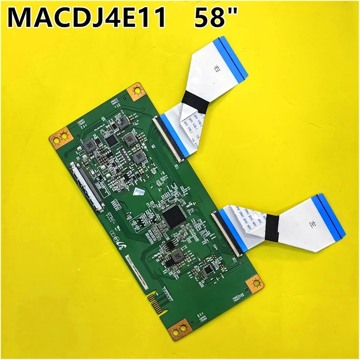 MACDJ4E11 T-CON TV Logic Board， Compatible for Skyworth 58K5C 58V20 58F5 58G2A，Compatible for Sharp LC-58Q7330U Lc-58Q620U，Compatible for Hisense H58A6100 58H6550E 58R6E