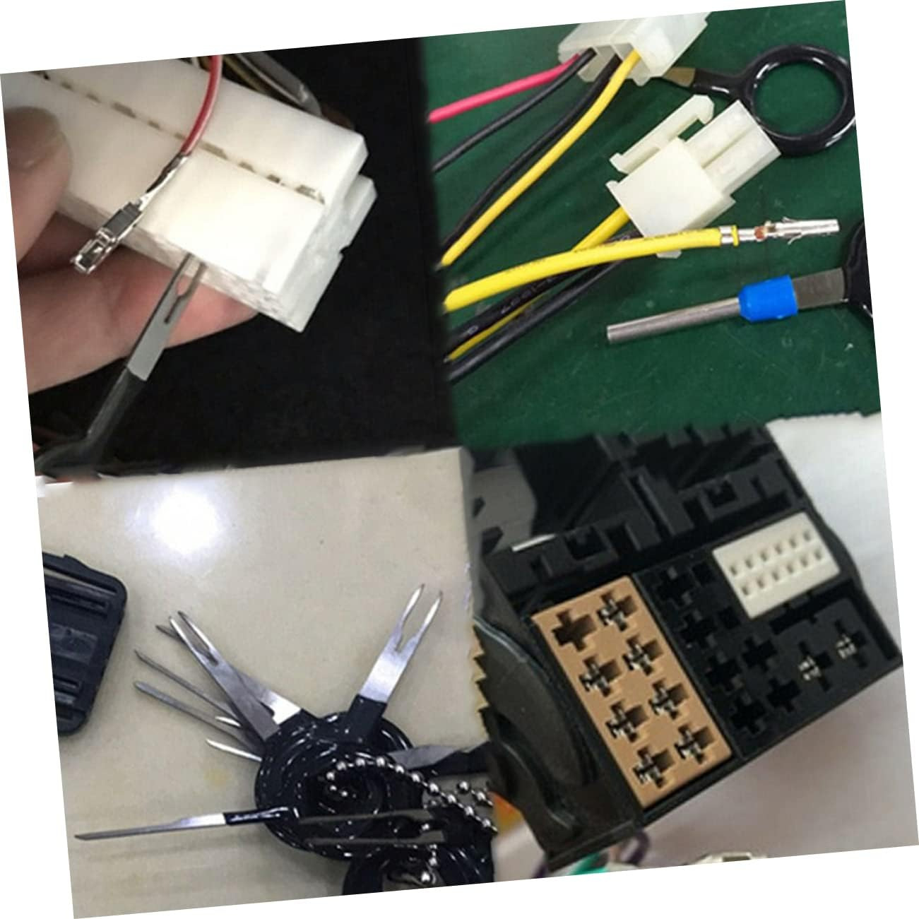 PLAFOPE 82Pcs Terminal Tool Kit Lightweight Wire Connector Pin Extractor for Easy Release and Safe Use Automotive Applications image number 6