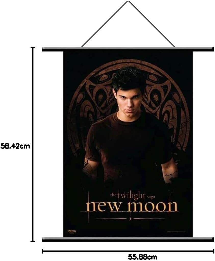 NECA the Twilight Saga: New Moon - Jacob Tattoo Wall Scroll, 22-Inch X 32-Inch Size