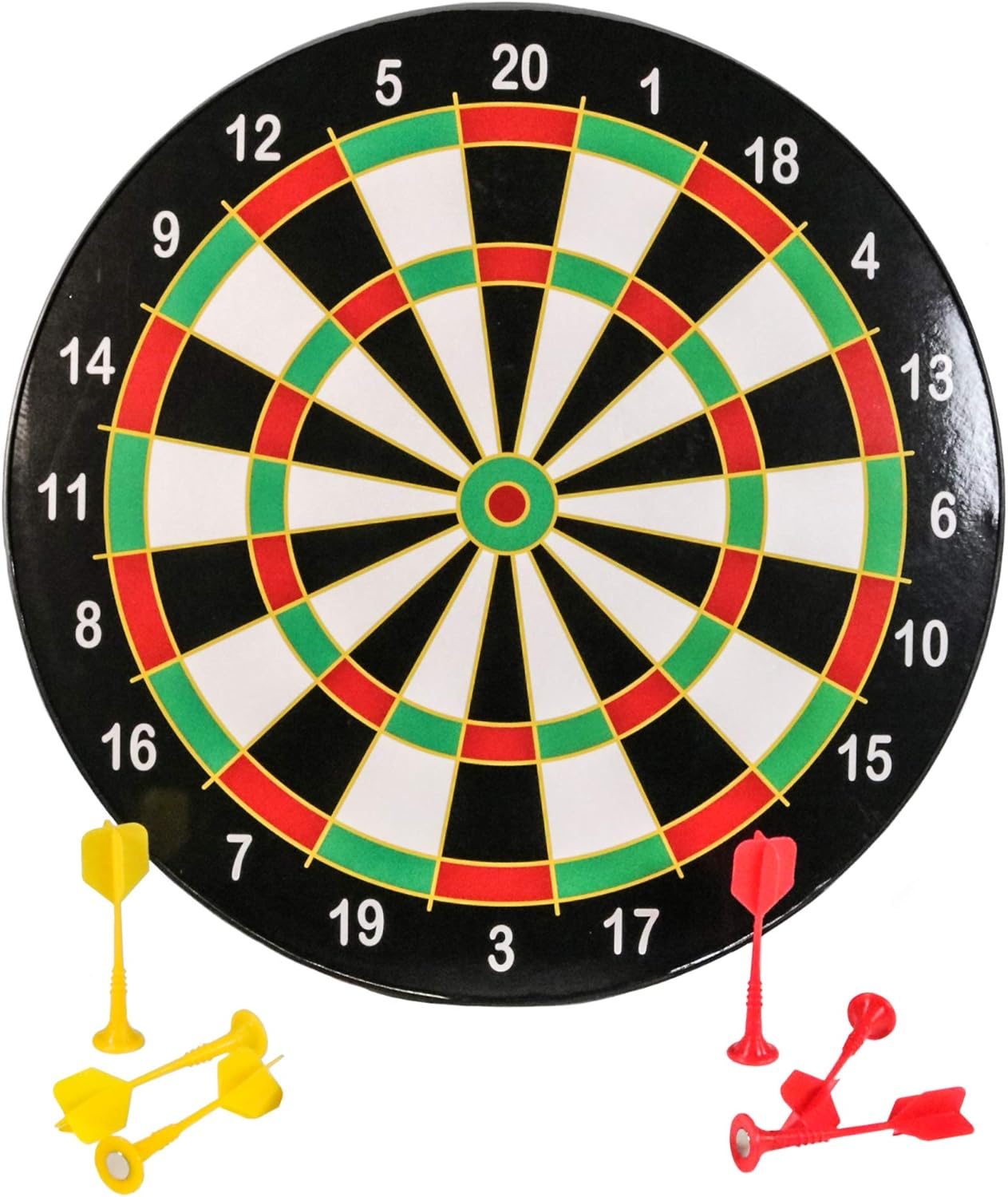 Doink It 16" Magnetic Dartboard with 6 Darts "M.Y" image number 2
