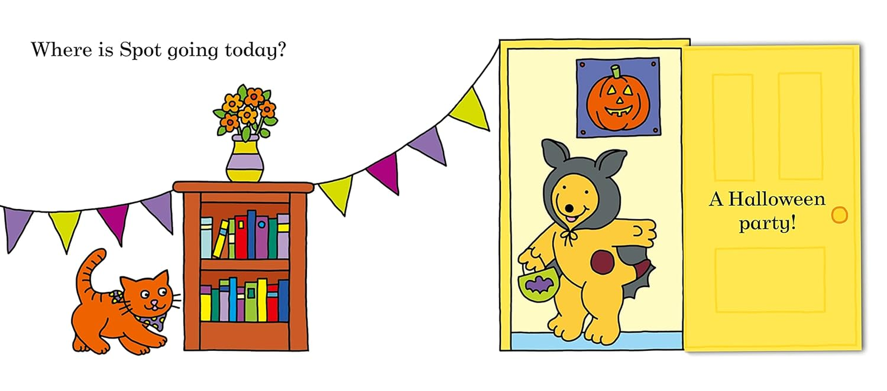 Find Spot at Halloween: a Lift-The-Flap Story image number 4