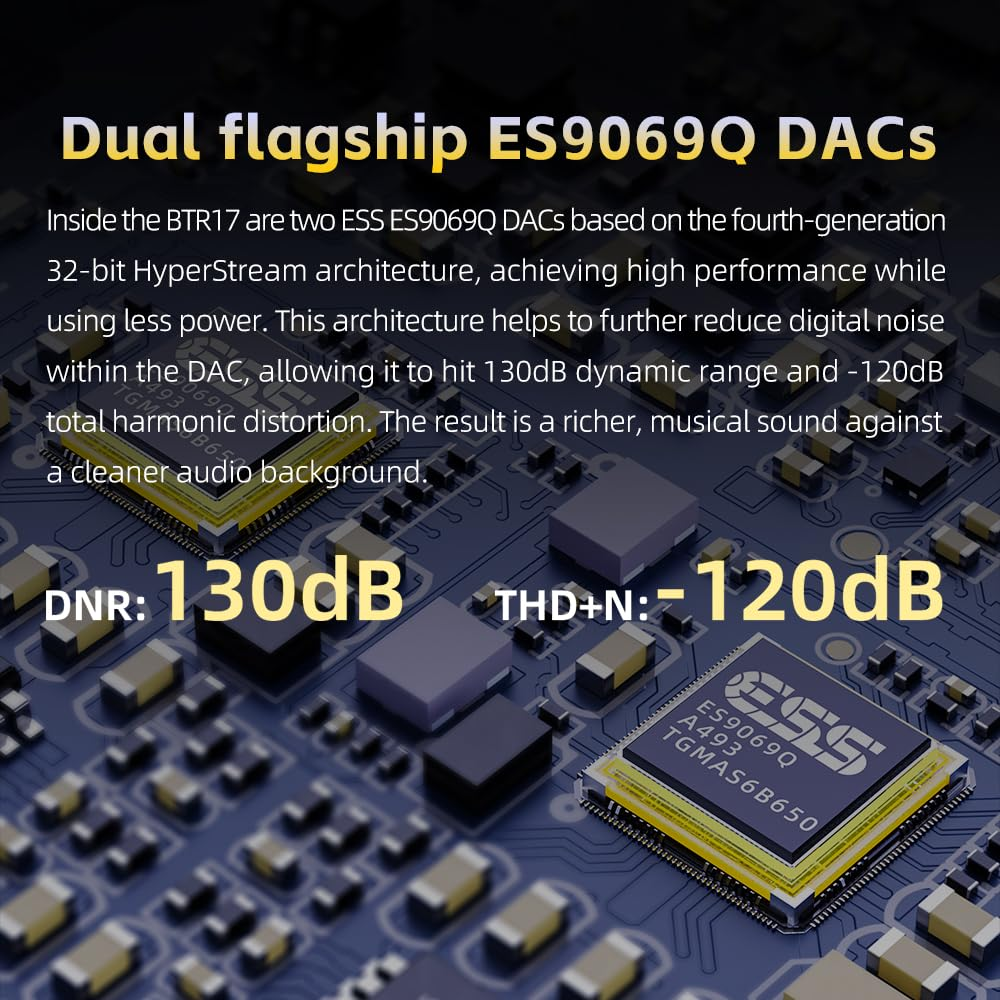 Fiio BTR17 Bluetooth Headphone Amplifier/Dac image number 1