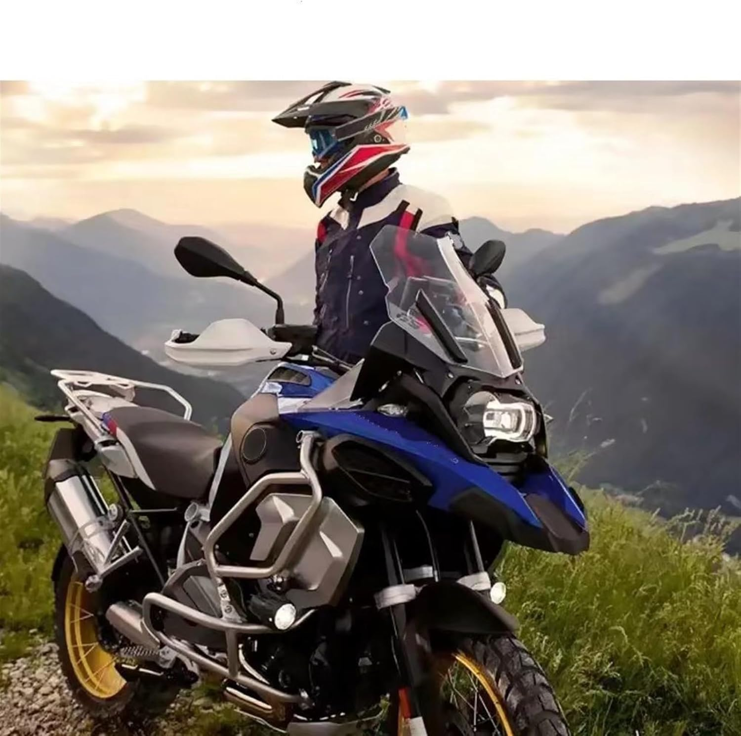 Handlebar Parts Decoration Motorcycle Accessories Handlebar Risers with Offset for Tenere 700 2019-2023 Handlebar Risers image number 5