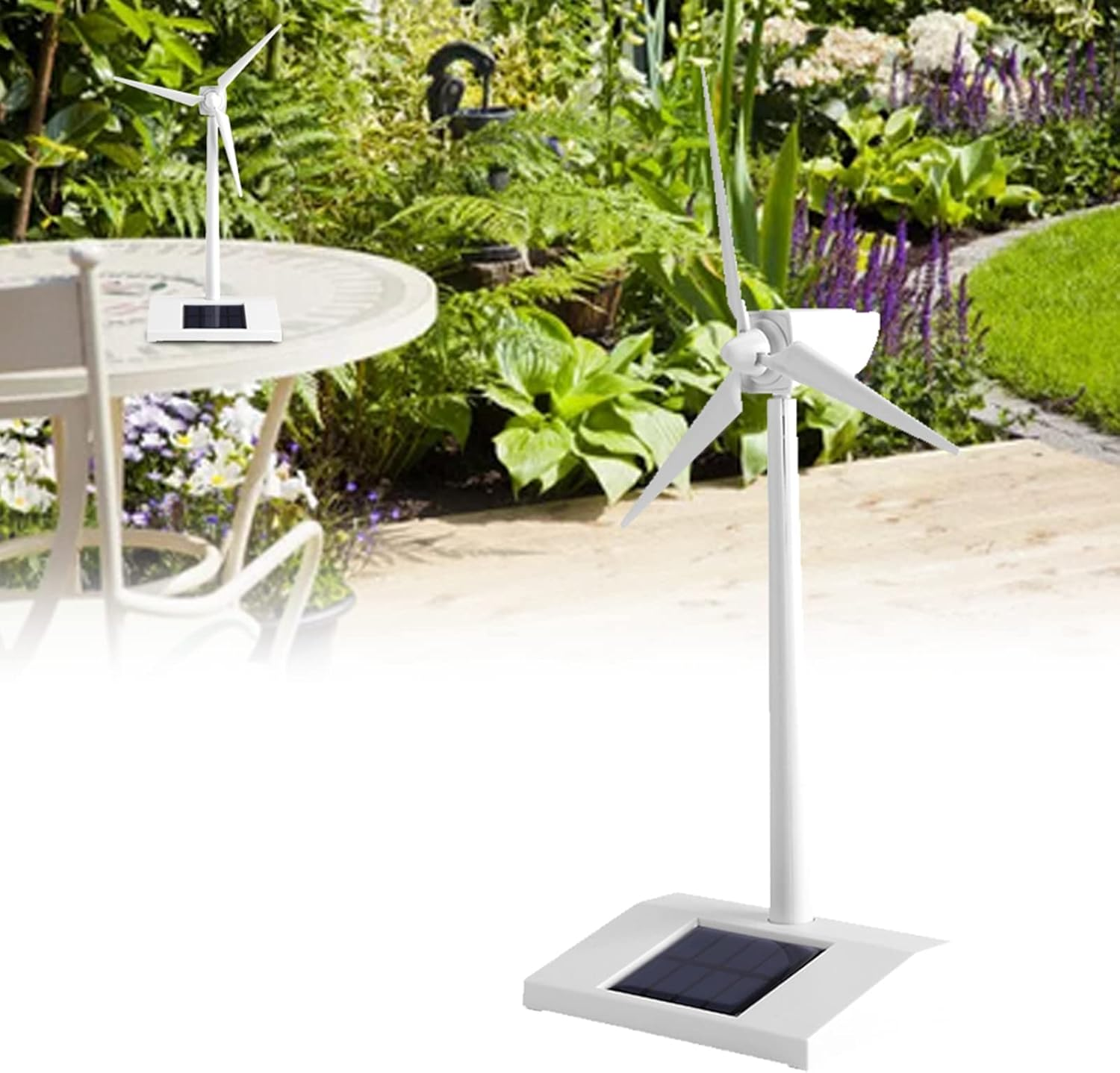 Solar Energy Mini Windmill Toy for Kids, Home Decoration, with Teach Tool in One Body, Ideal Present Children or Friends image number 6