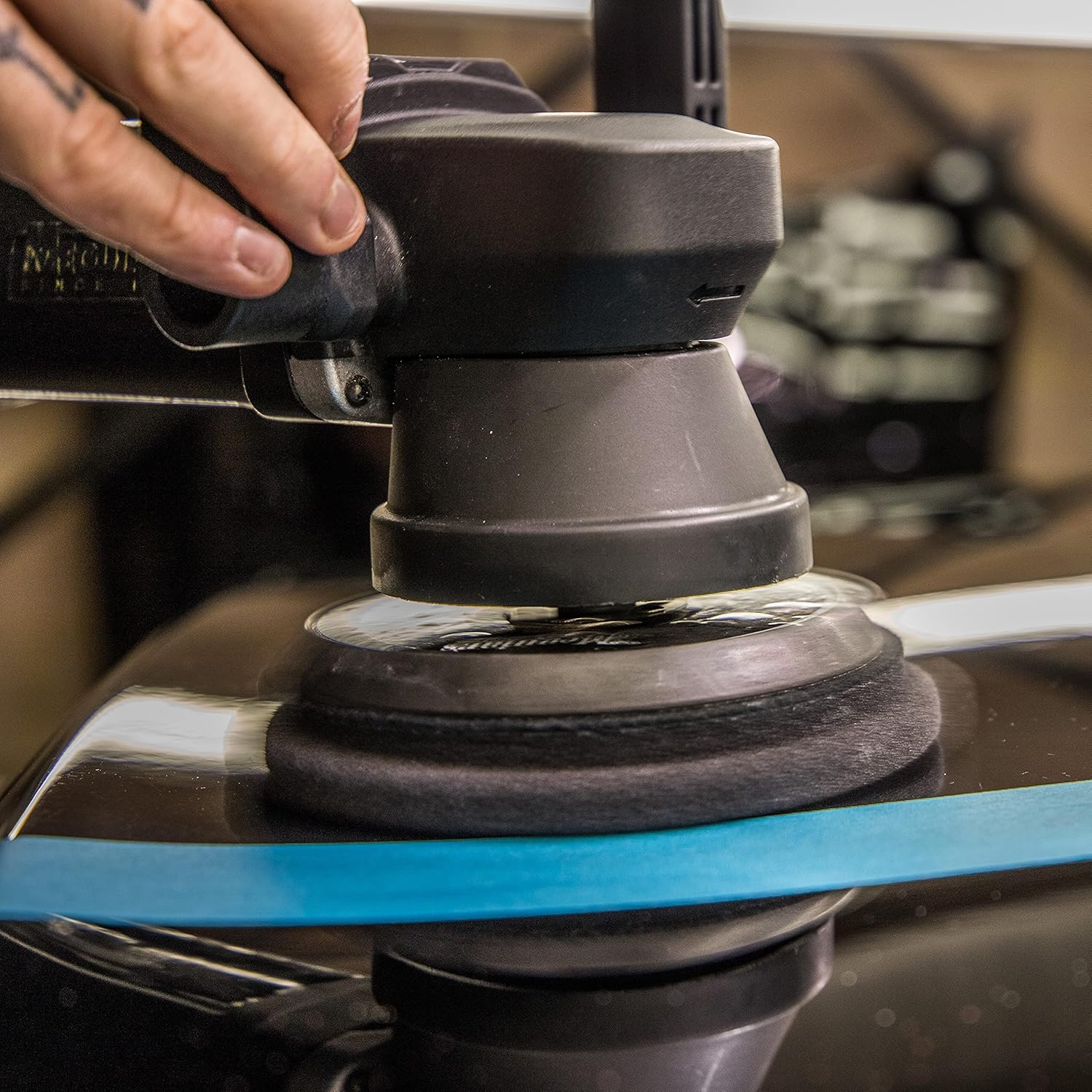 Meguiar'S Soft Buff DA Foam Finishing Disc - Professional Grade Finishing Pad for Car Care Detailing - with Improved Foam Technology - Gives a Swirl Free High Gloss Finish - 6 in / 159Mm image number 1