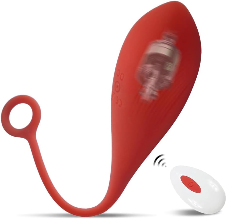 10 Modes Powerful Bullet Stick Massage Ball Electric Handheld Personal Bullet Tool for Foot Relax, Quiet Waterproof Bullet Massage Rod Women Pleasure Soft Toys, Delivery Fast, Mini Size (Red) image number 4