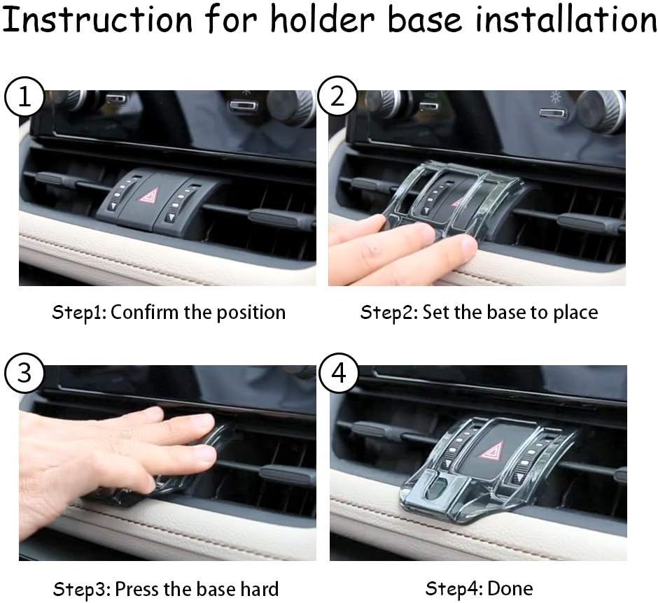 Musttrue Car Phone Holder for Toyota RAV4 2019-2024,Hybrid XSE Limited,Prime XSE 2021-2024 Auto Accessories Navigation Bracket Interior Mobile Cell Phone Mount（Not Fit RAV4 Le,Xle,Prime SE） - For Rav4 2013-2018 image number 6