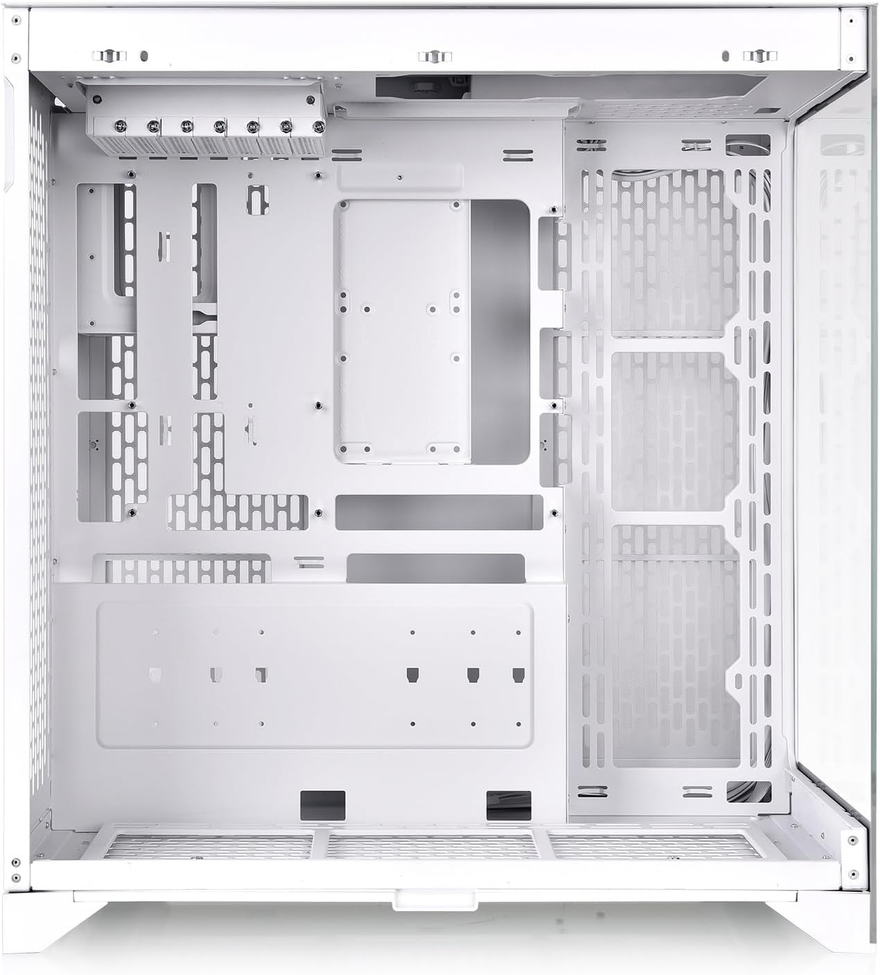 Thermaltake CTE E660 MX Tempered Glass Mid Tower E-ATX Case Snow Edition (Hidden Connectors M/B Compatible), CA-1Y3-00M6WN-01