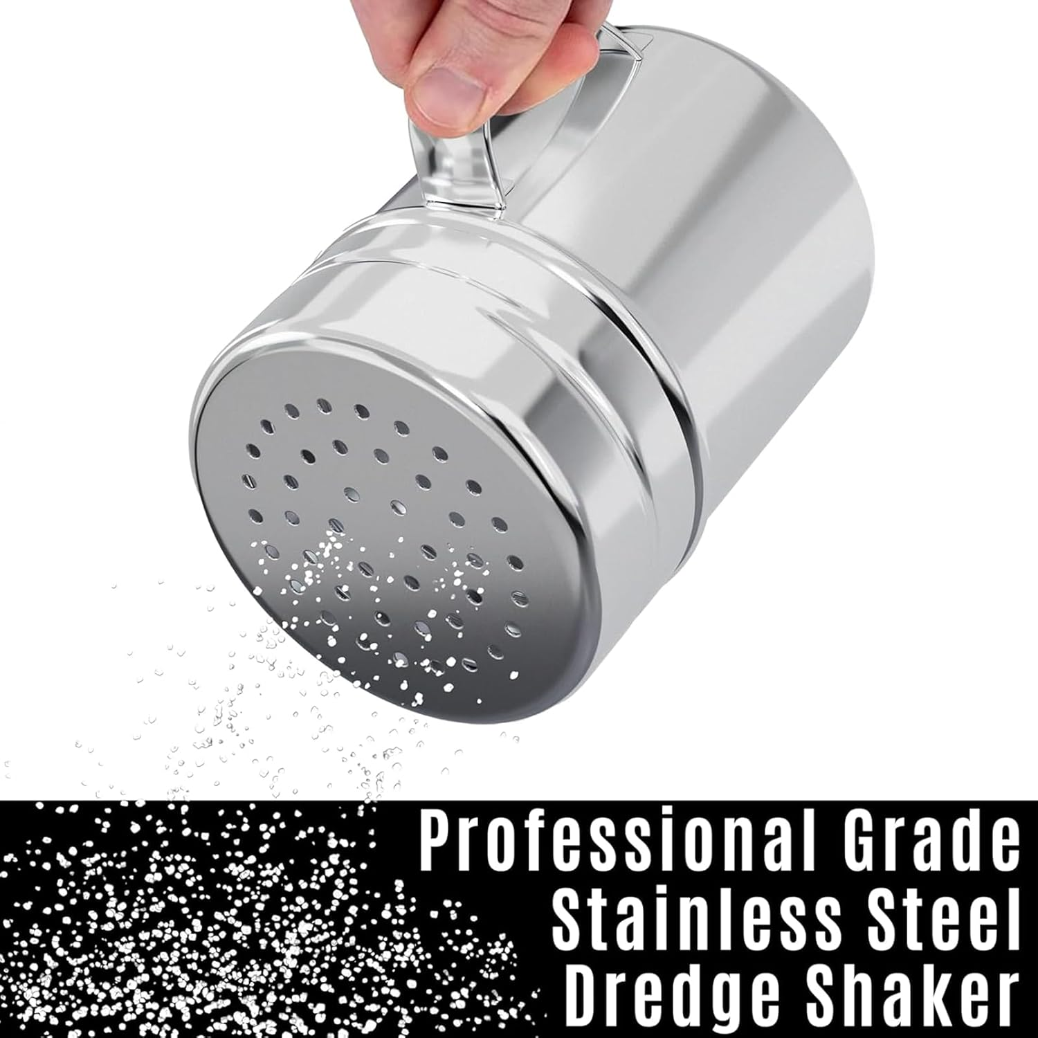 Smashed Burger Kit, Cast Iron Burger Press with Stainless Steel Griddle Spatula and Spice Dredge Shaker, Burger Smasher Griddle Accessories Kit for Griddle Grill Cooking