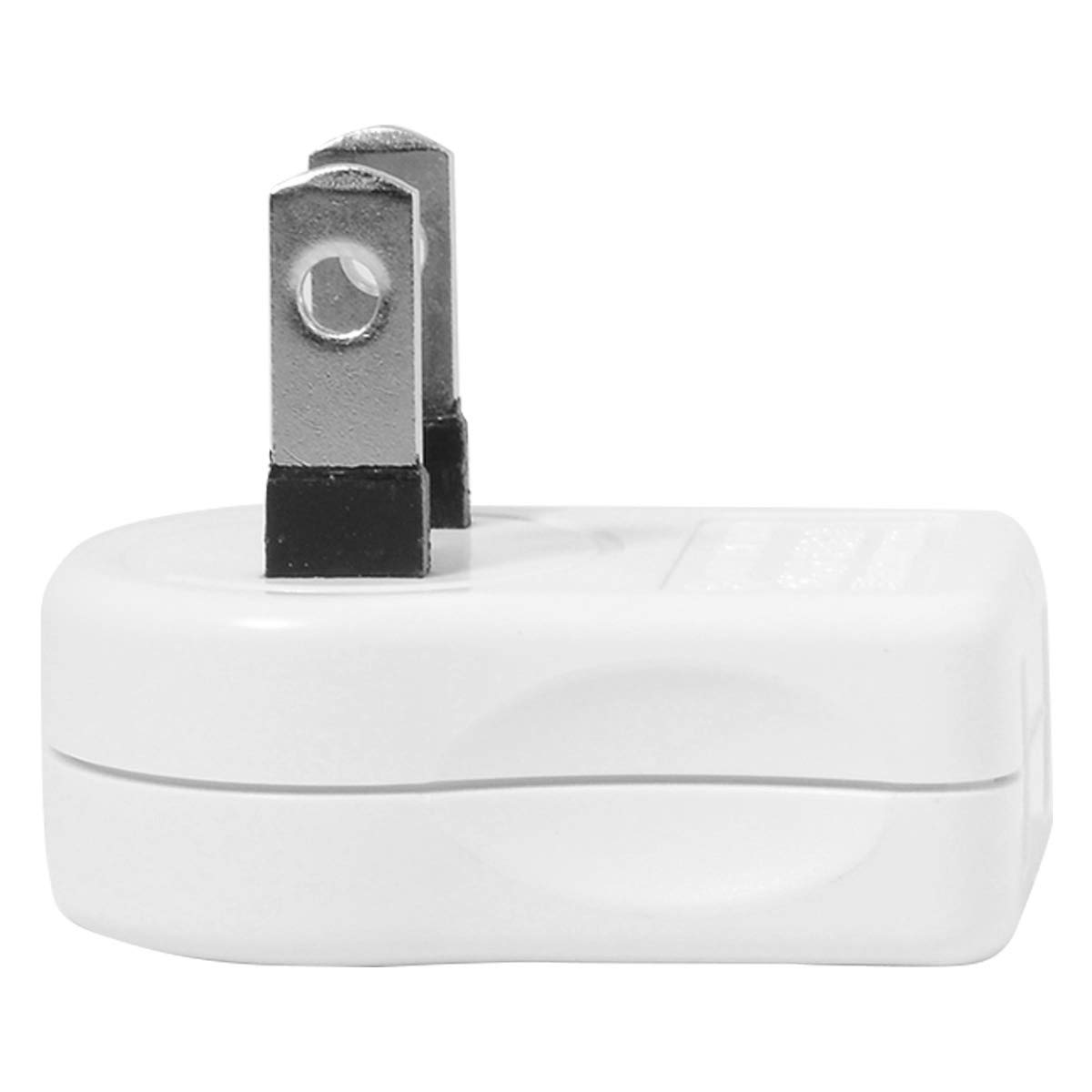 Cablecc NEMA 1-15P USA Outlet Saver Power Extension Adapter 2-Prong 2 Outlets 90 Degree up down Angled&hellip;