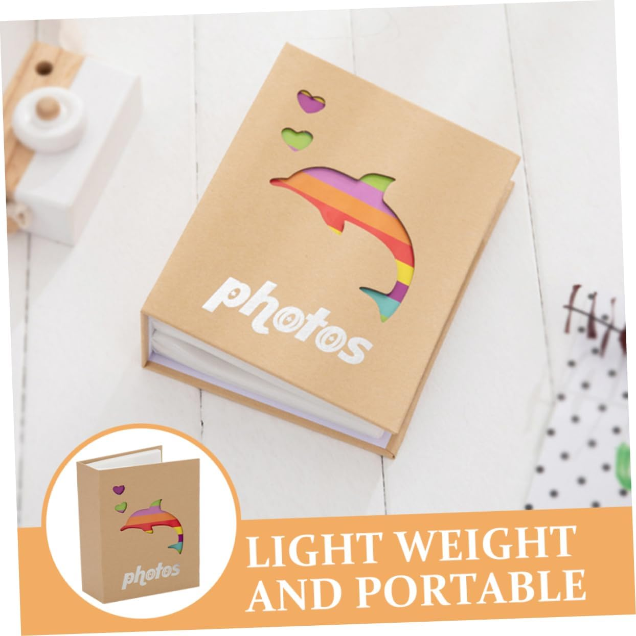 Cute Photo Album Keepsake Album for Boy Girl Adorable for Storing Displaying Cherished Memories image number 4