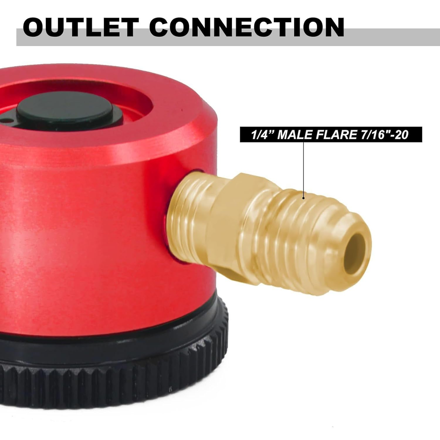 Nitrogen Purge Tool, 0.635Cm Connector Gas Regulator Brazing Tool with 3 Position Dial, Quick Attachment for HVAC Equipment, 345 Kpa Pressure image number 3