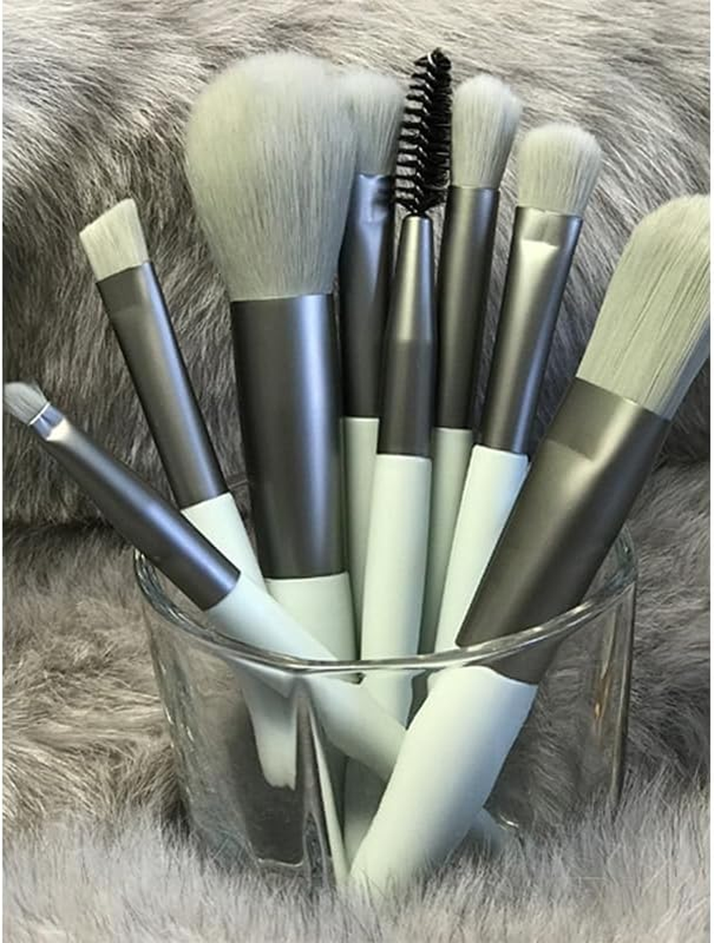 AIMALL 8-Piece Eyeshadow Brush Set &ndash; Premium Synthetic Makeup Brushes for Detailing & Blending, Includes Travel Bag, Perfect for Makeup Enthusiasts & Professionals - Apricot-Yellow image number 7
