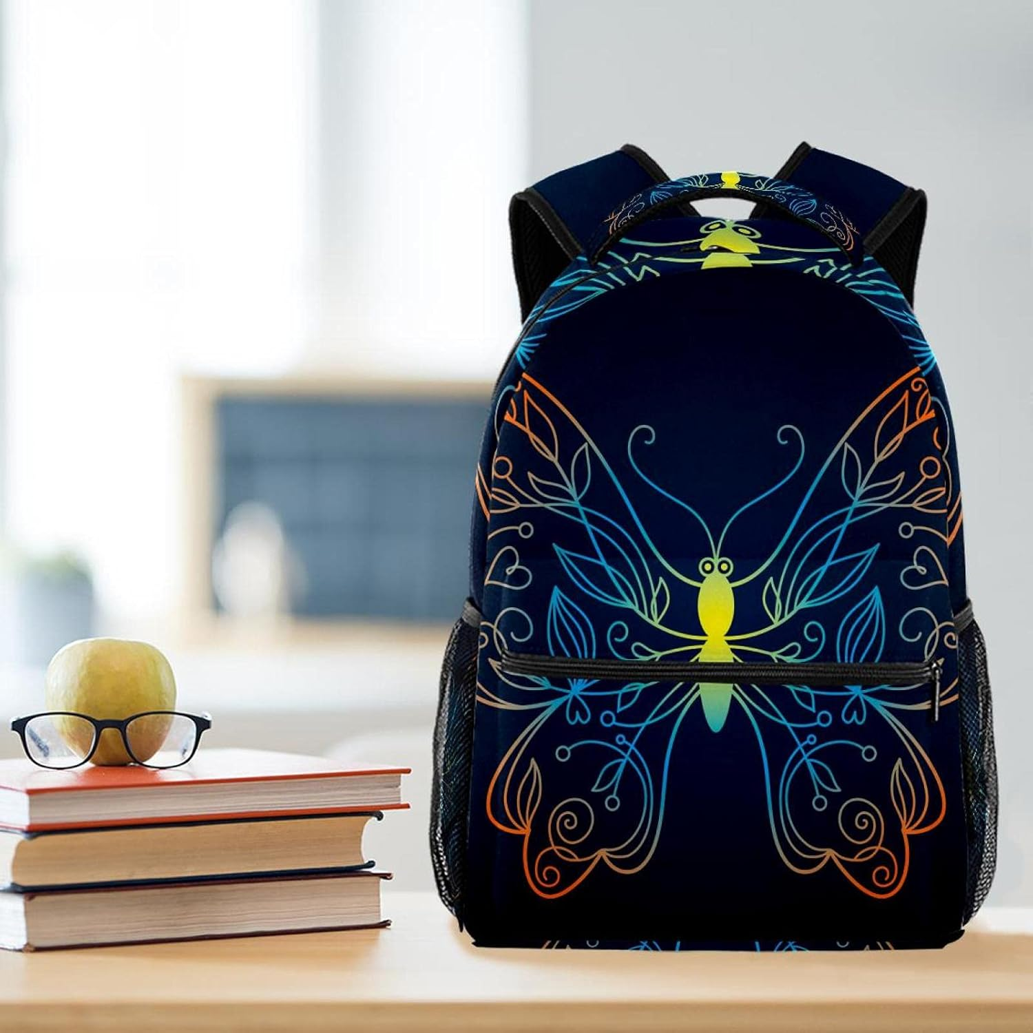 Butterfly Backpack Students Shoulder Bags Travel Bag College School Tote Backpacks