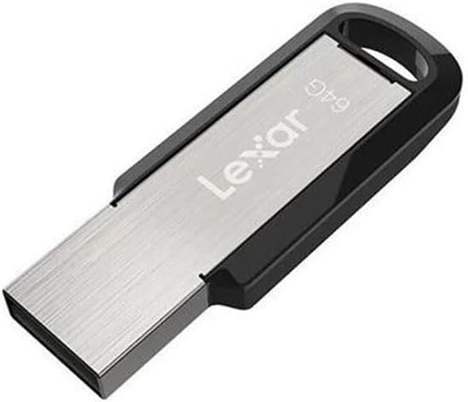 Lexar M400 USB Stick 64GB USB Drive 3.0, up to 150Mb/S Read Jumpdrive, USB Flash Drive for Pc/Laptop, with Metal Key Ring Design