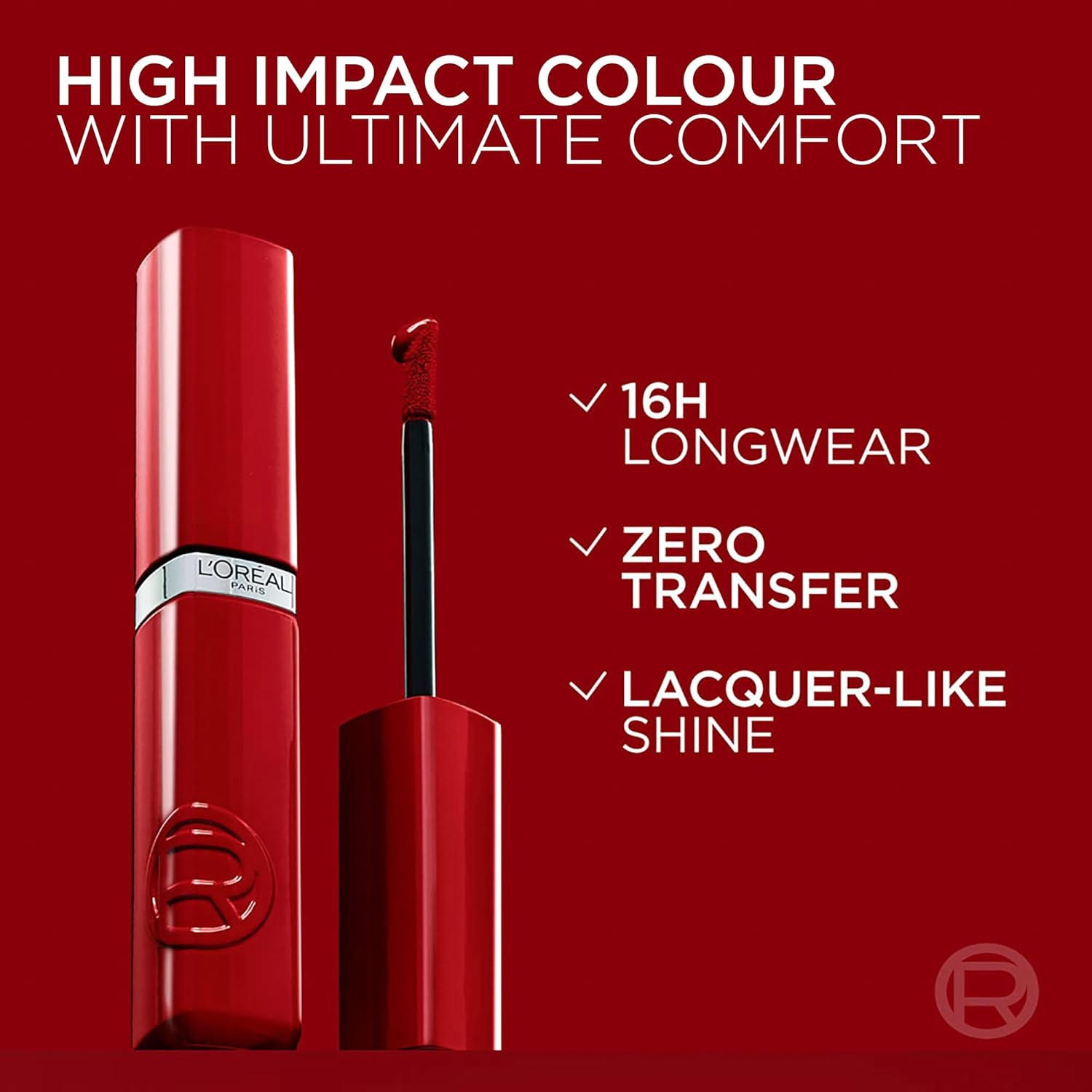 L'Or&eacute;al Paris Infallible Lacque Resistance Liquid Lipstick, 420 as Rouge Paris image number 4