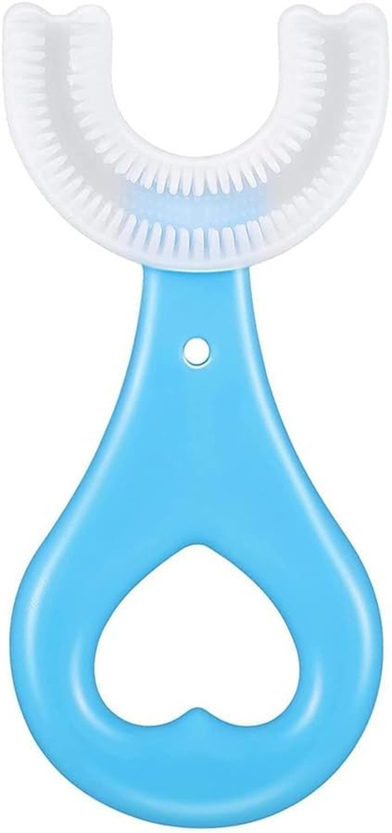 AIMALL Children U Shaped Toothbrush Soft Silicone Brush Head 360&deg; Oral Teeth Cleaning, Ideal for Ages 2-12