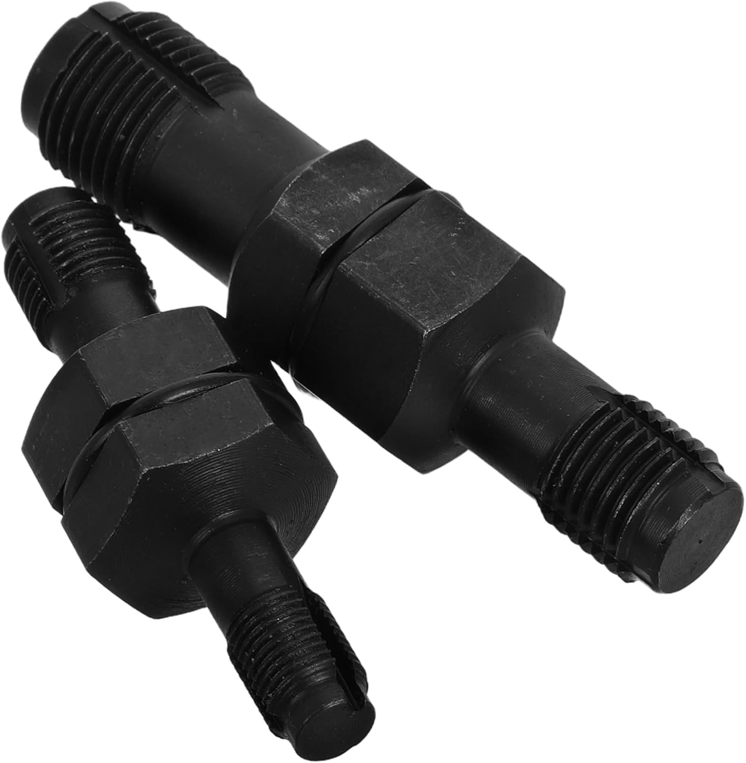 TINEASUR 2Pcs Spark Plug Thread Cleaning Tool Engine Spark Plug Thread Repair Kit for Automotive Maintenance