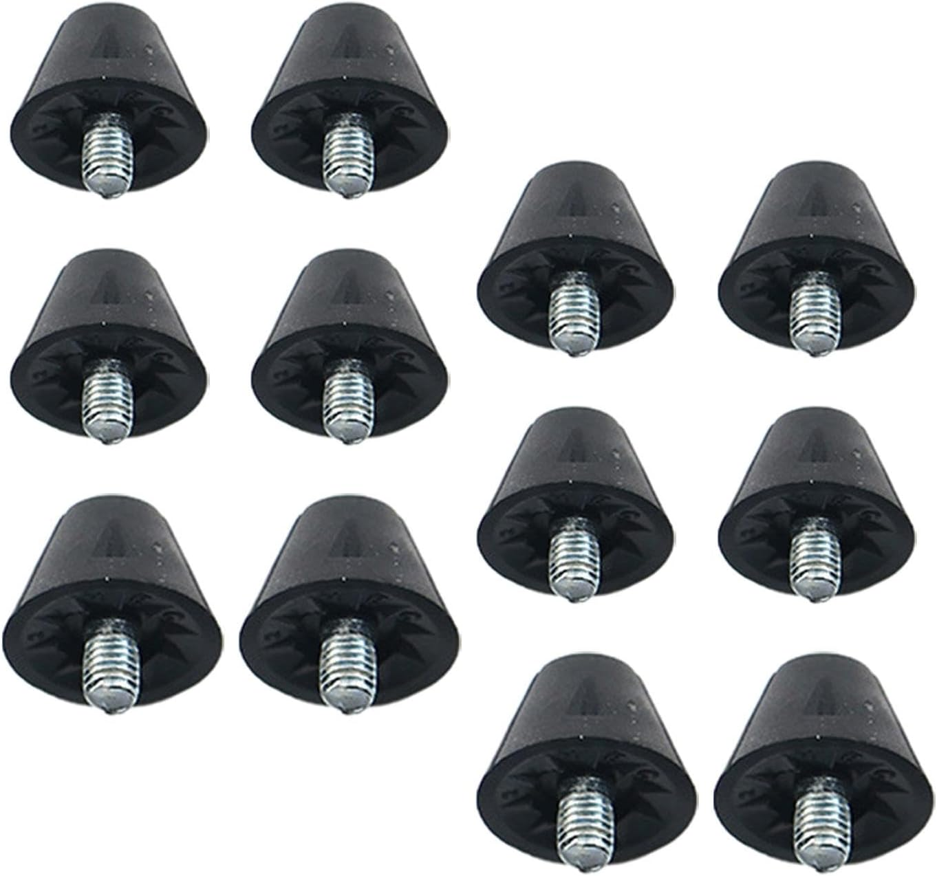 Generic 12Pcs Football Boot Studs Soccer Studs Durable M5 Firm Ground Rugby Studs Track Shoes Accessories for Indoor Outdoor Sports image number 2