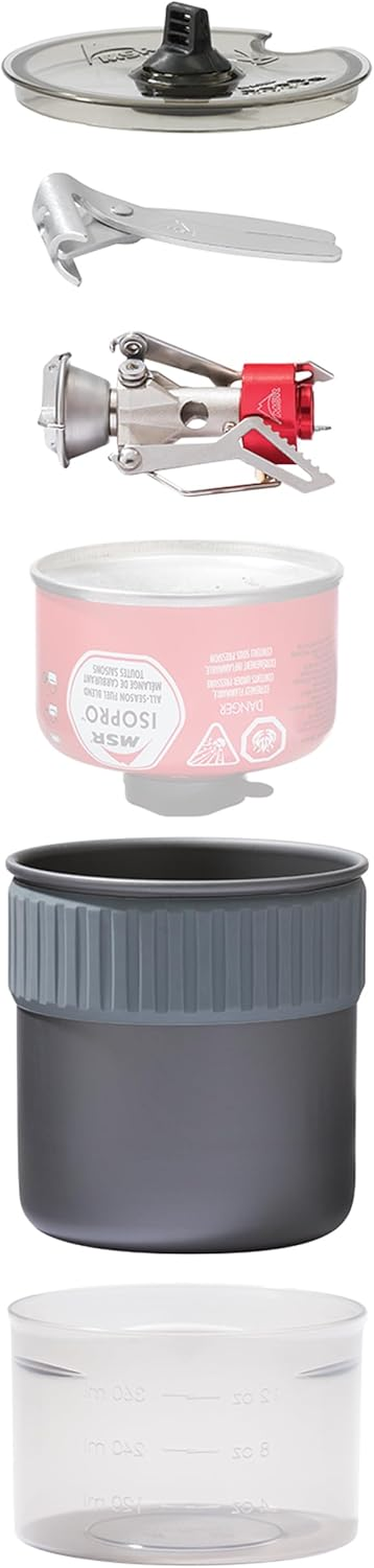 MSR Pocketrocket 2 Ultralight Camping and Backpacking Mini Stove Kit image number 5