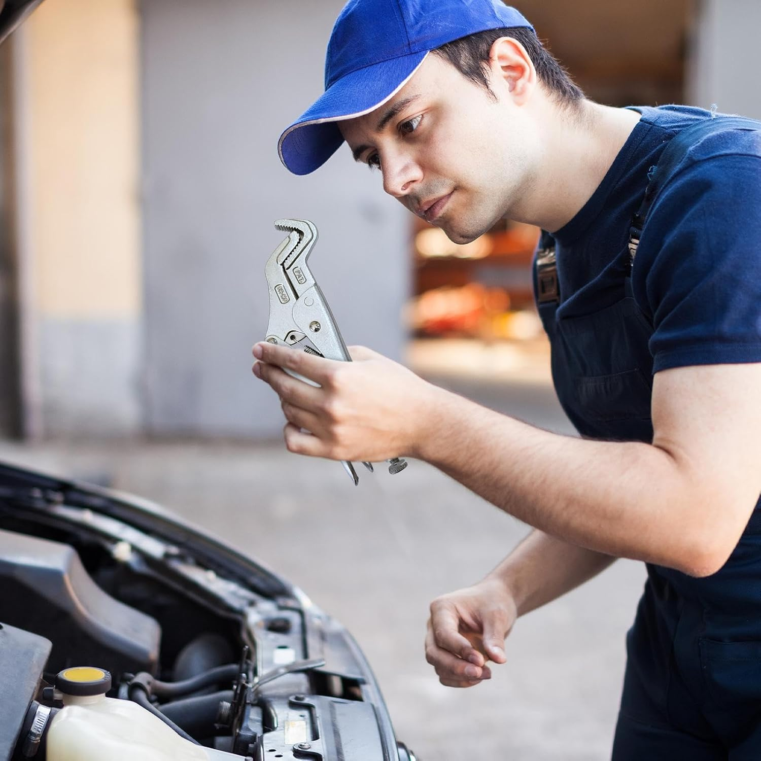 Vice Grip,Heavy Duty Long Nose Locking Pliers | Multifunctional Home Improvement Tools, Mechanic Tool for Auto Repairs, Home Projects