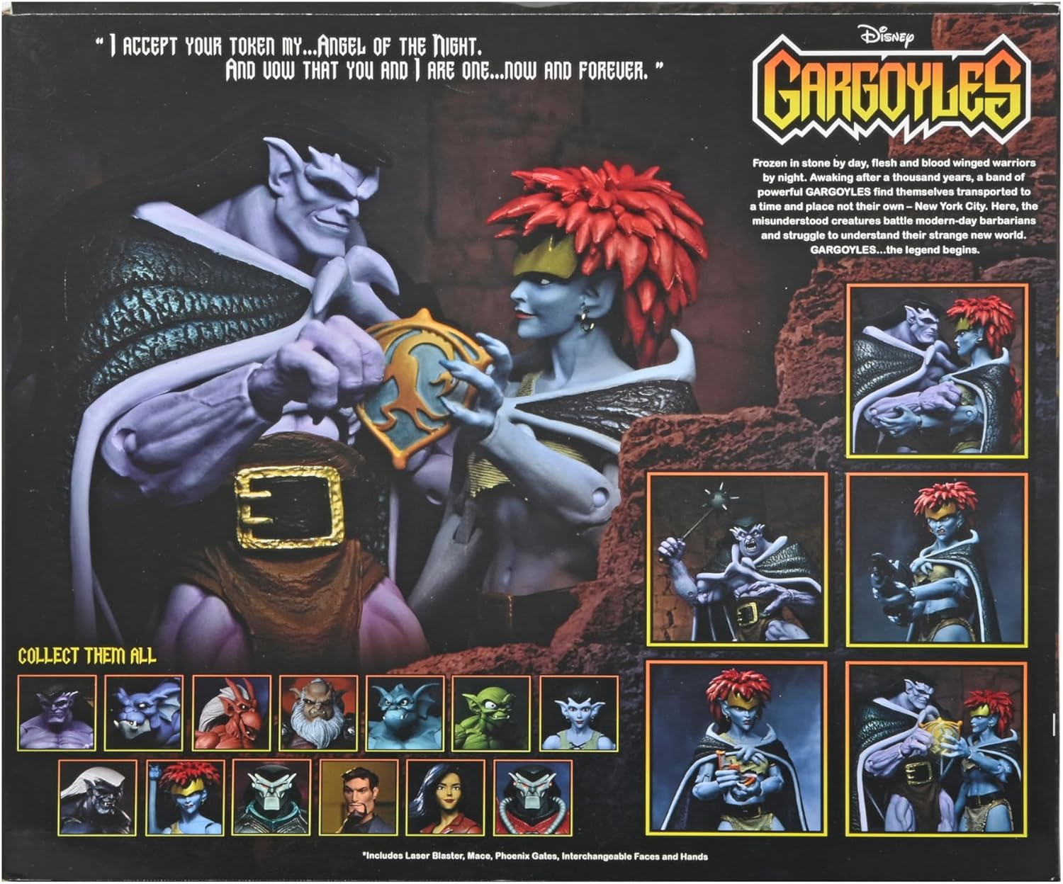 NECA Collectible 2-Pack Gargoyles: Vows Ultimate 7" Scale Action Figures - Goliath and Demona