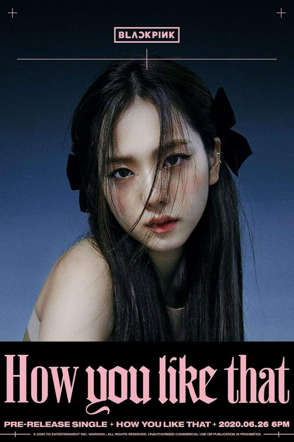 Blackpink 'How You like That' Special Edition Cd+1P Folded Poster on Pack+132P Photobook+1P Post+1P Polaroid+Message Photocard Set+Tracking Kpop Sealed image number 1