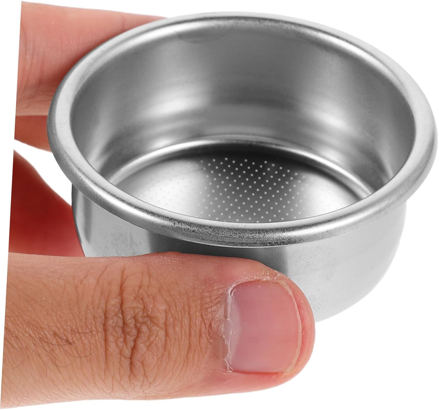 LABRIMP 2Pcs Stainless Steel Espresso Filter Basket Fine Mesh Coffee Filter Cups for Efficient Extraction Quick Aroma Release Reusable Replacement for Coffee Makers and Tea Machines image number 3