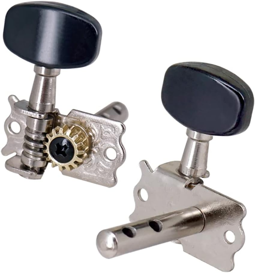 6Pcs 3R3L Guitar Tuning Pegs Open Machine Heads Acoustic Folk Guitar Tuning Peg Tuners Parts image number 4