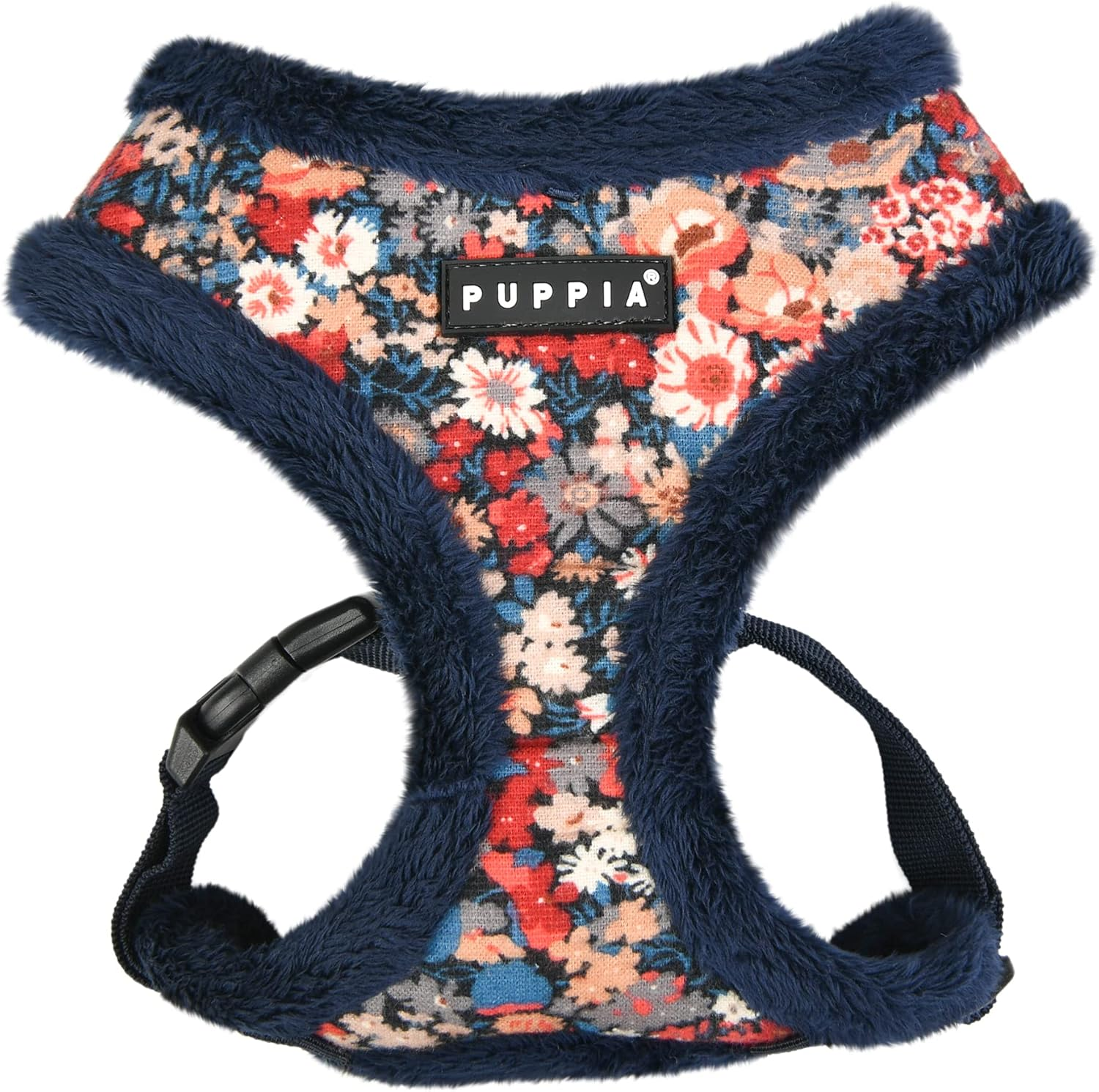 Puppia Gianni Harness a - Navy - S, (PAUD-HA1857-NY-S)