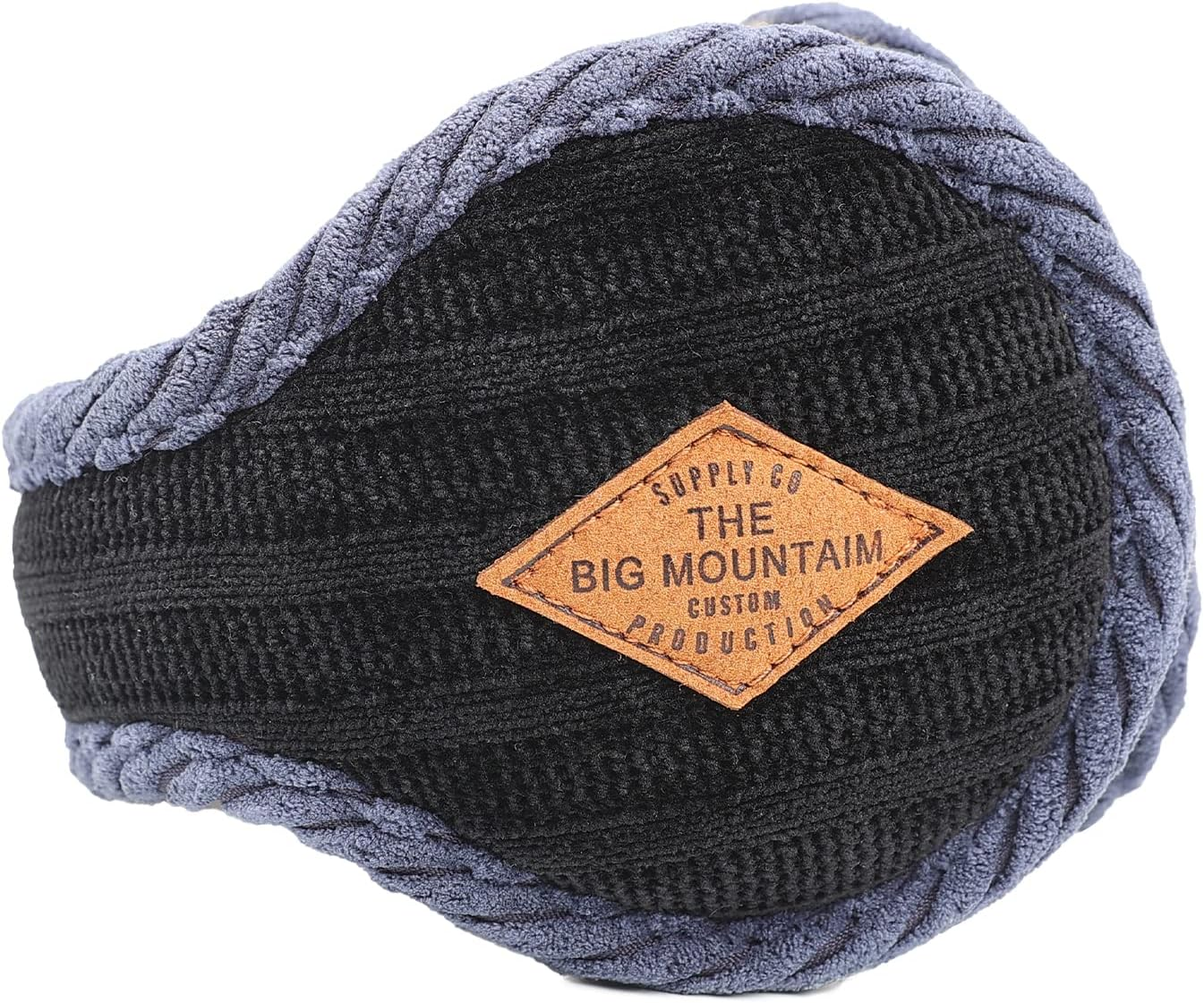 Surblue Foldable Chenille Knit Earmuffs Winter Warm Outdoor Ear Covers Fur Unisex Earwarmer