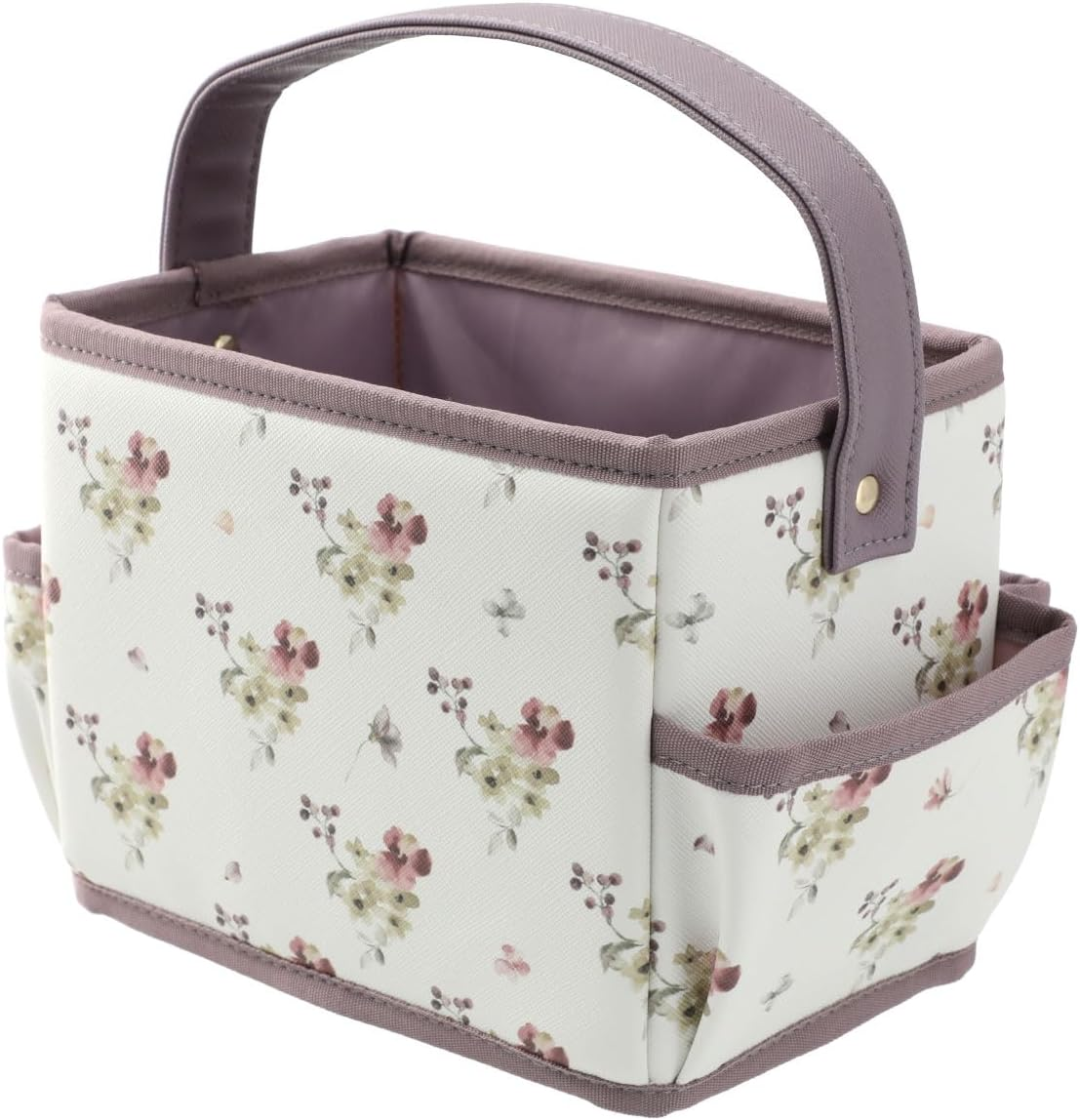 Nitori 5811195 Ib-I-W Floral Print Decor Home Product Cosmetic Carrier image number 2