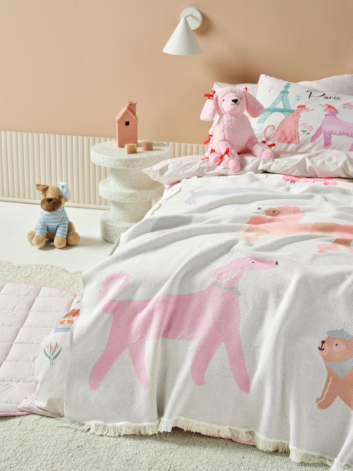 Linen House Kids Petite Paris Blanket image number 2