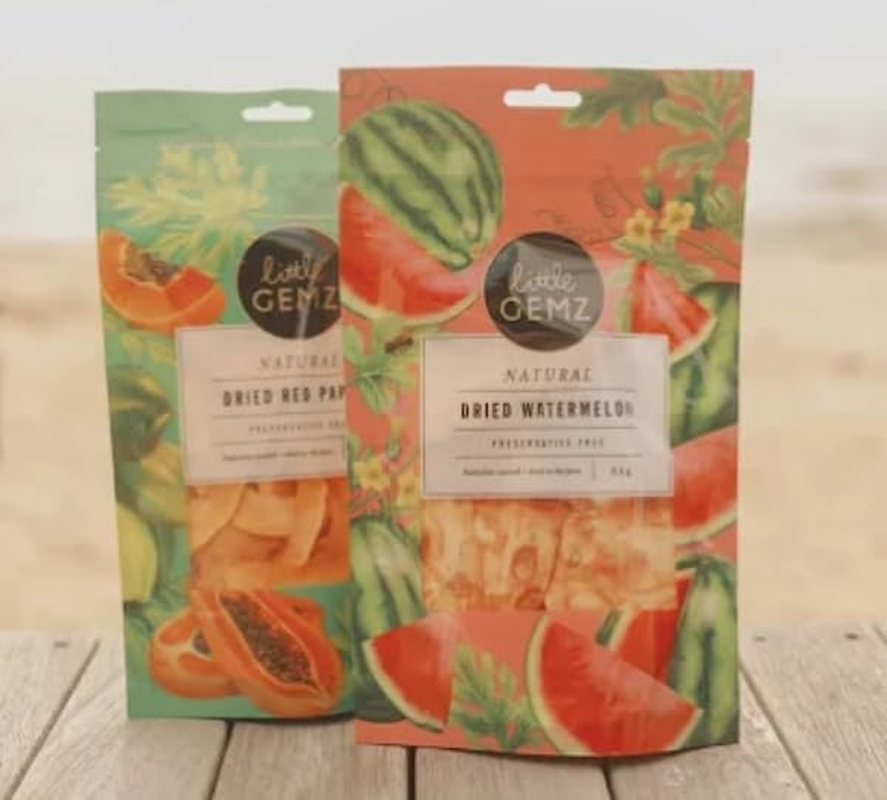 Little Gemz Natural Dried Watermelon Slices | 100% Natural, No Added Sugar &ndash; 85G