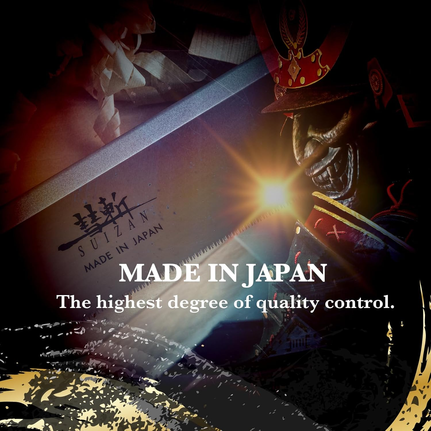 SUIZAN Dozuki Dovetail Saw 240Mm Rip Cross Angle Cut - Professional Japanese Pullsaw Handsaw Woodworking Tools image number 2