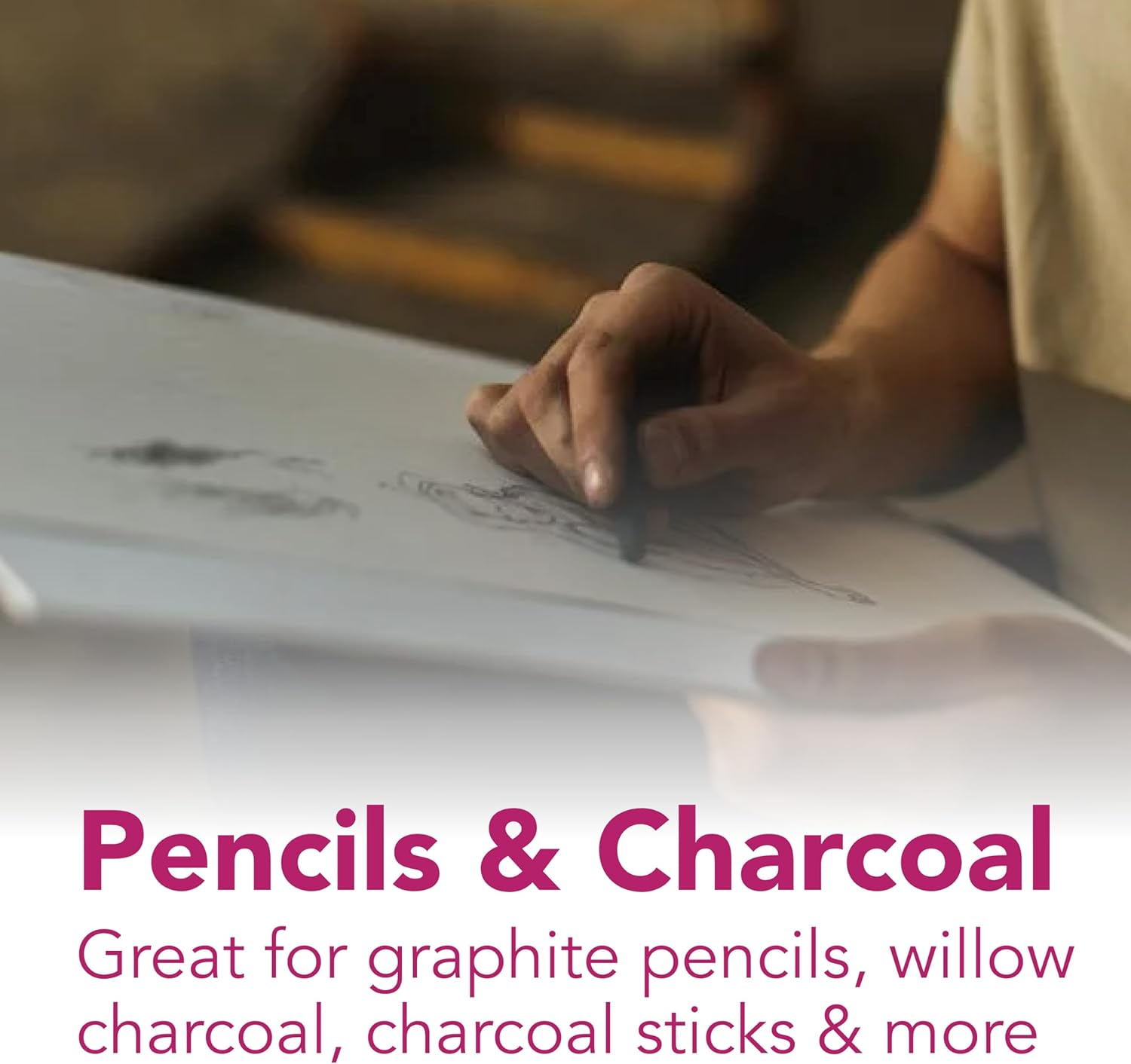 Strathmore 300 Series Sketch Pad, 11X14 Inch, 100 Sheets, Top Wire - Artist Sketchbook for Drawing, Illustration, Art Class Students image number 3