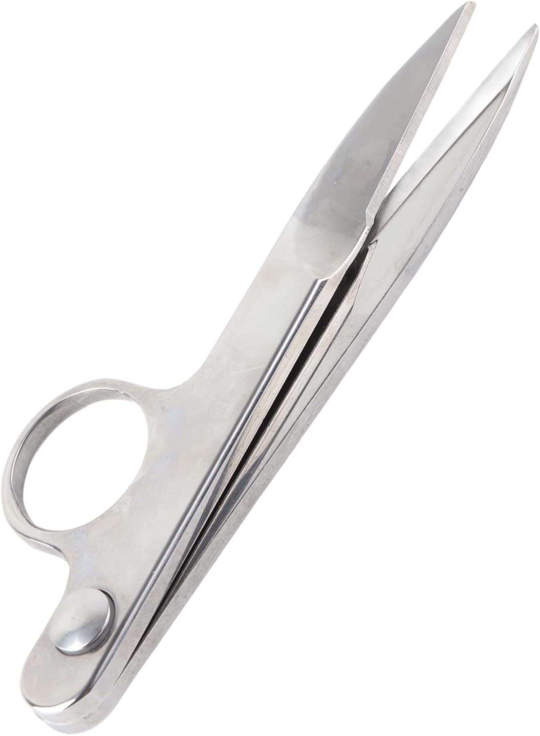 Thread Scissors, Protective Sleeve Stainless Steel Thread Nipper Mini Size Proof for Sewing image number 1