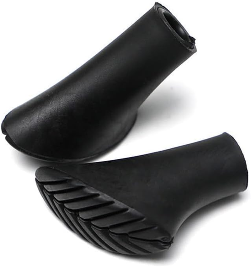 Meichoon 10 Pack Hiking Pole Tips Replacement Rubber Protectors for Trekking Walking Sticks Universal 11Mm/0.43" Fit TP13 image number 2