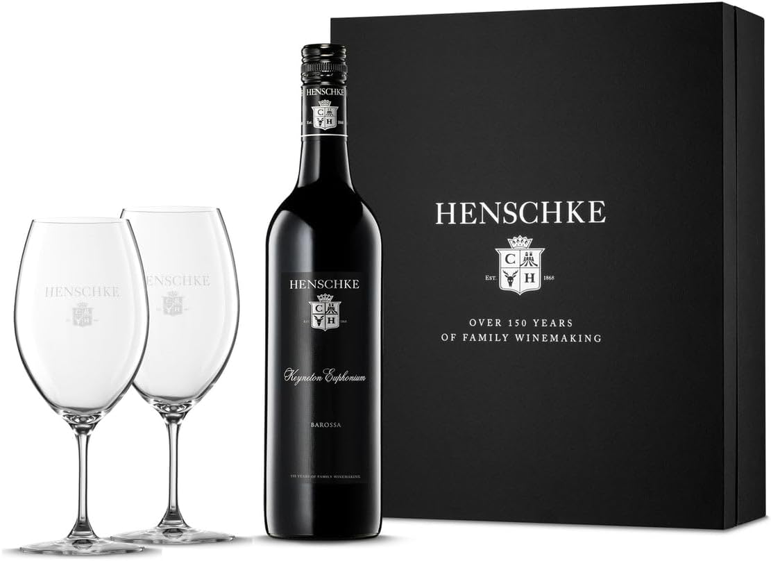 Henschke Keyneton Euphonium 2021 + Plumm Everyday Red Glasse