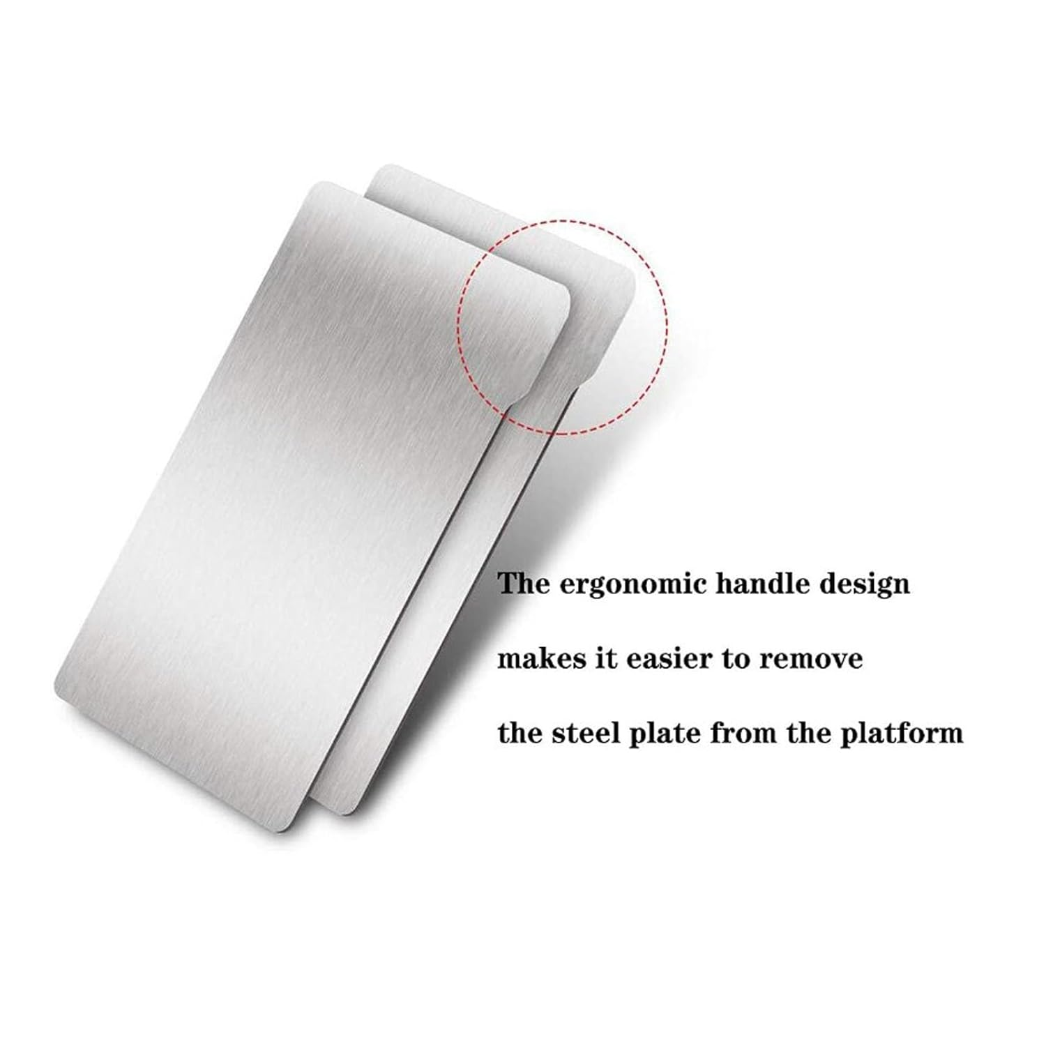 Magnetic Flexible Steel Build Plate, 230X135Mm Spring Steel Building Plate with Magnetic Base, Excellent Adhesion Plate Flex Bed, 3D Printer Platform for Photon Mono M5S M5 image number 5